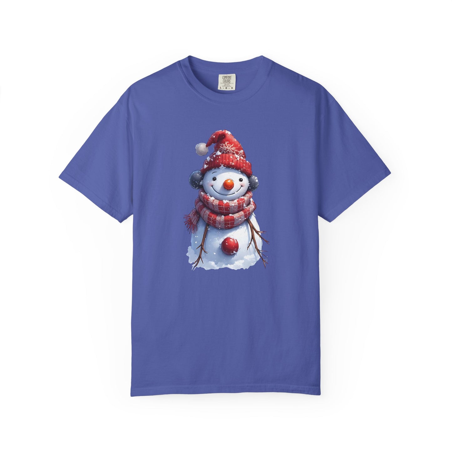 Snowman Holiday T-Shirt — Cute Winter Snowman Graphic Tee