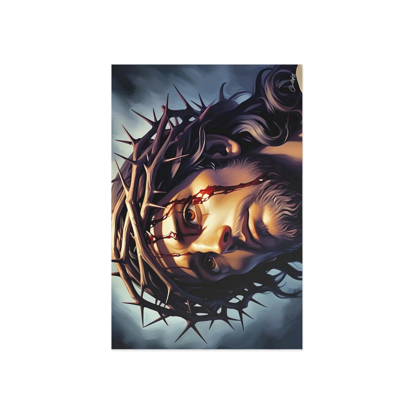 Religious Fine Art Postcards, Inspirational Greeting Cards, Christ Artwork, Spiritual Gifts, Faith-Based Decor