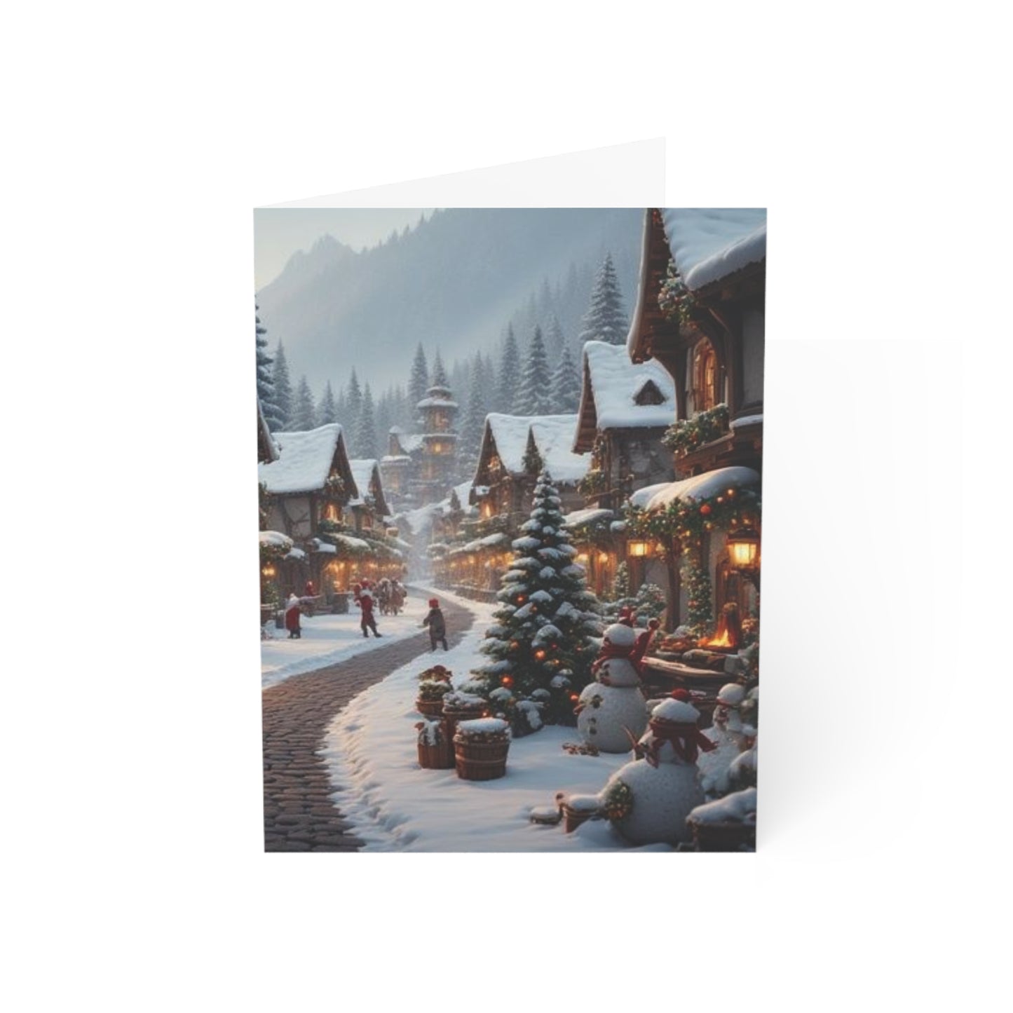 Charming Holiday Greeting Cards, Festive Winter Greetings, Christmas Cards, Seasonal Greetings, Holiday Cheer, Winter Wonderland