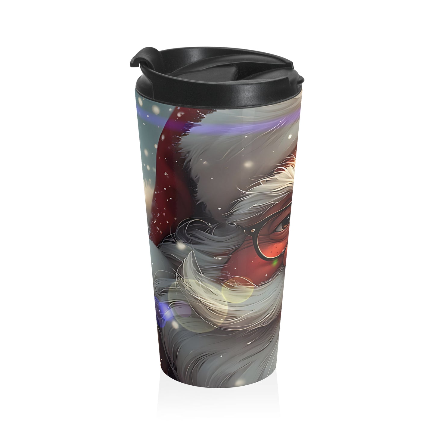 Festive Santa (christmas selfies) Travel Mug