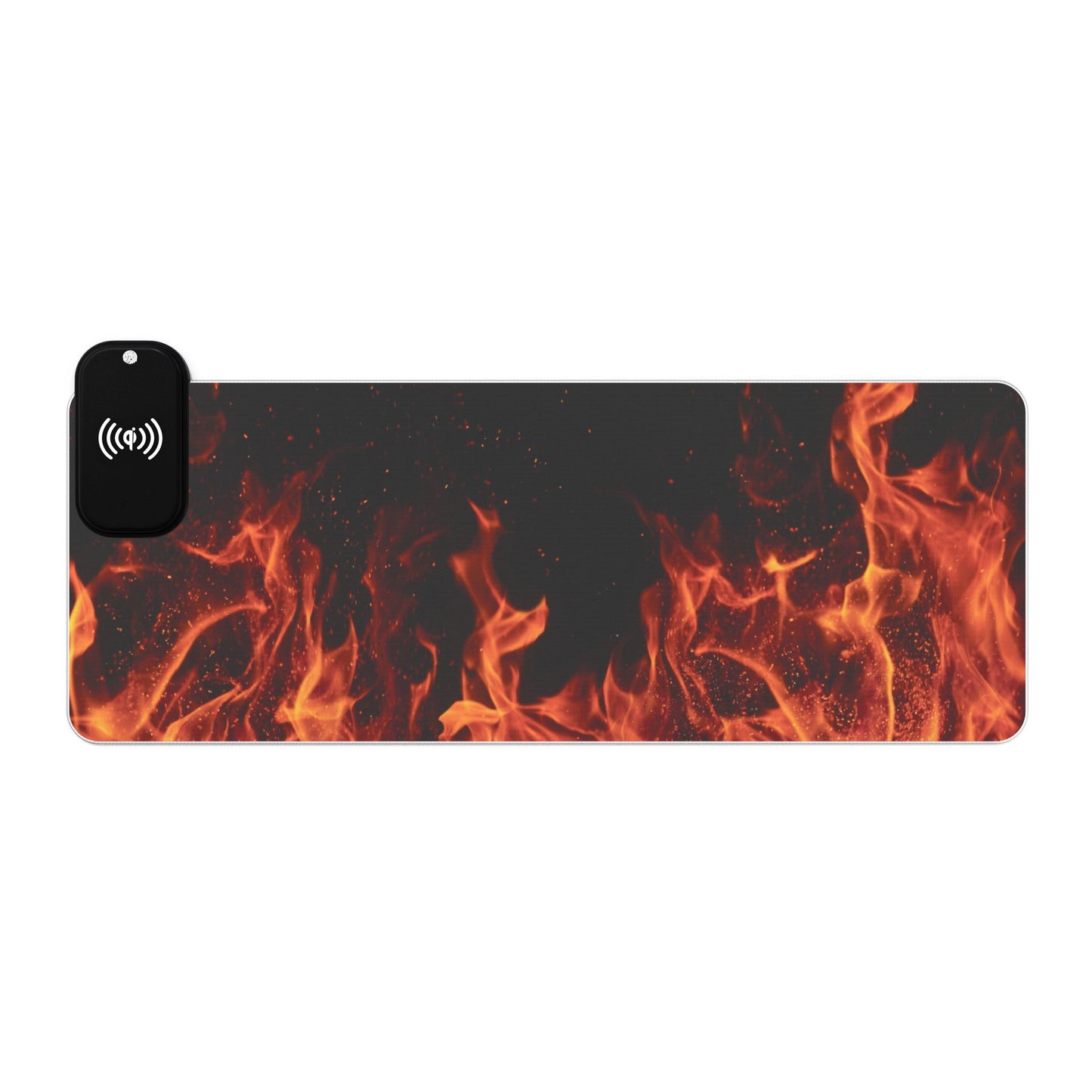 Inferno LED Gaming Mouse Pad with Wireless Charging — Inferno