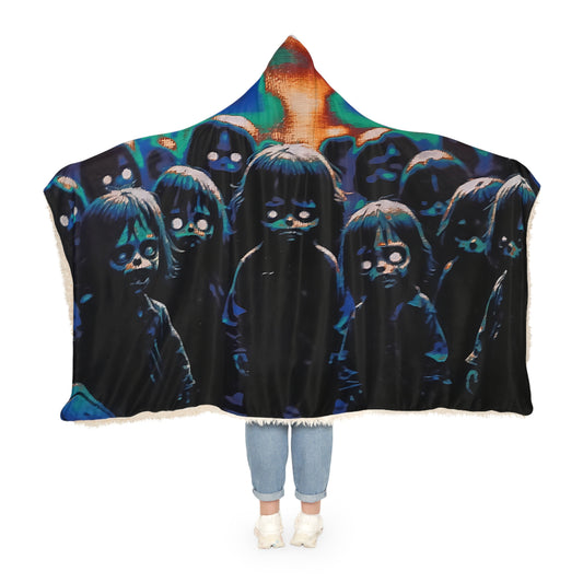 Cozy Horror Snuggle Blanket, Soft Throw for Halloween, Spooky Movie Nights, Unique Gift for Horror Fans, Cozy Decor