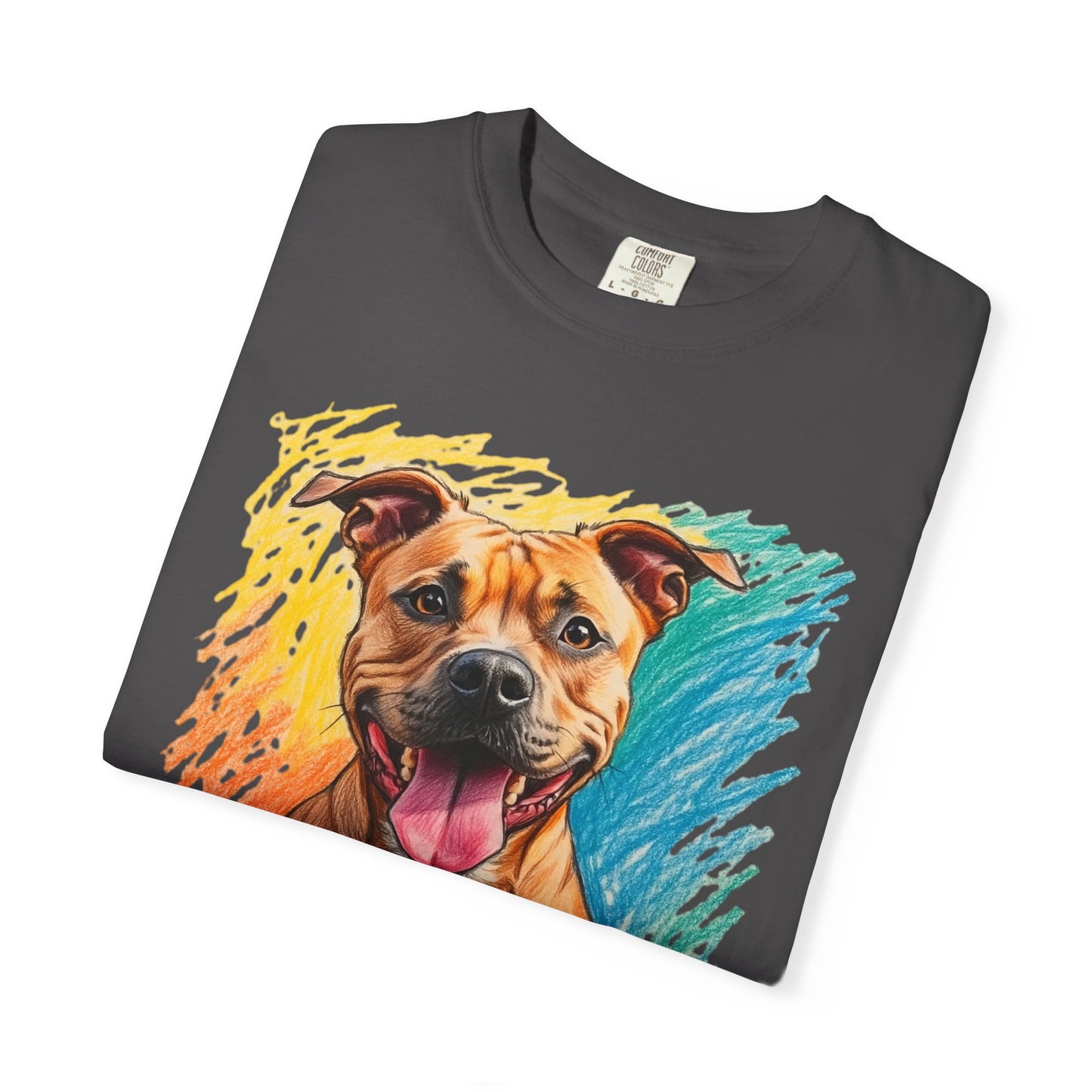 Vibrant Dog Lover T-Shirt, Pet Shirt, Animal T-Shirt, Gift for Dog Owners, Cute Dog Apparel, Unisex Pet Tee