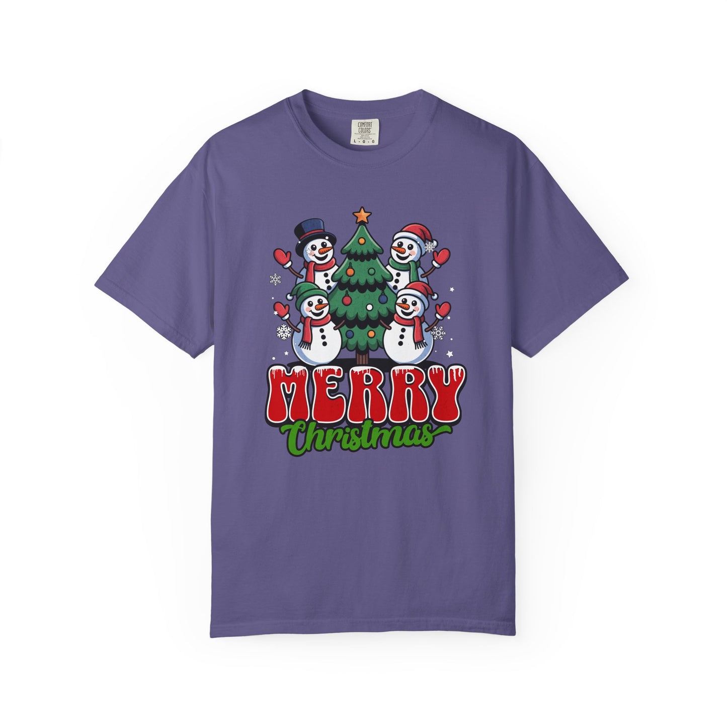 Merry Christmas Snowman T-shirt