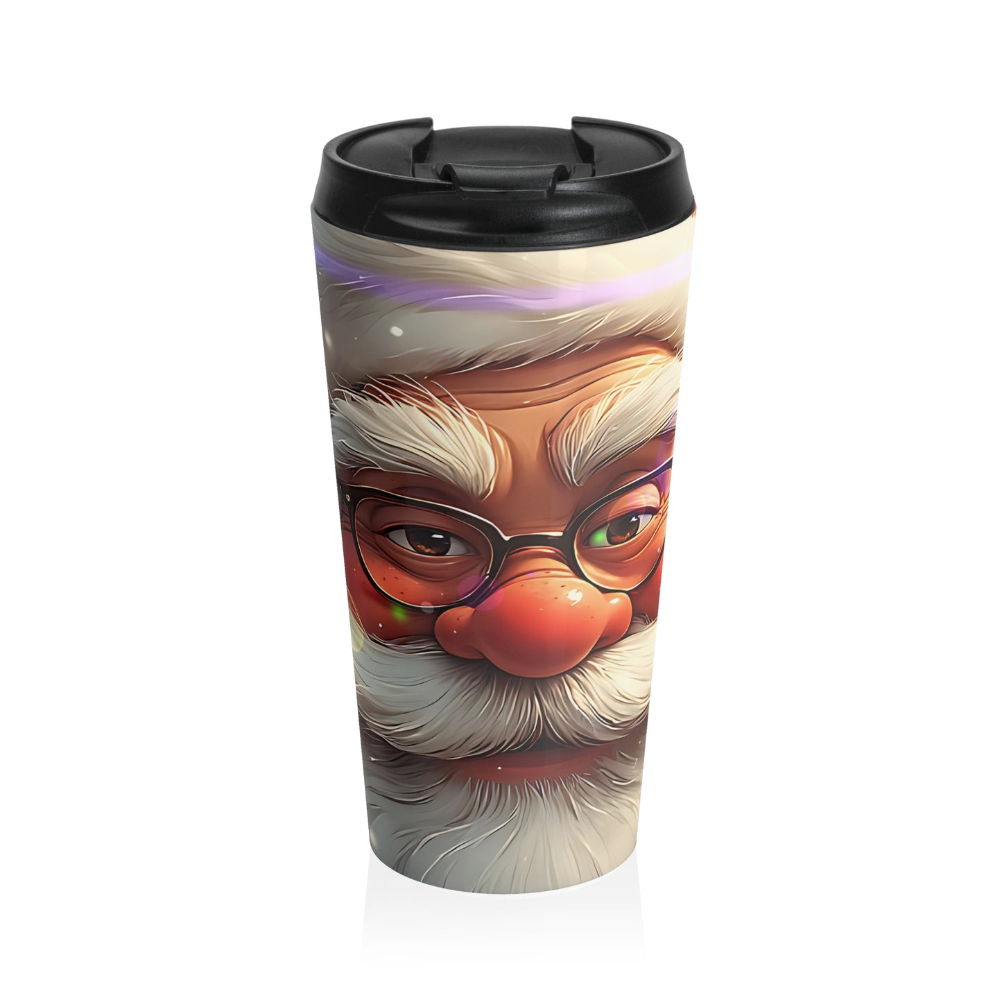 Festive Santa (christmas selfies) Travel Mug
