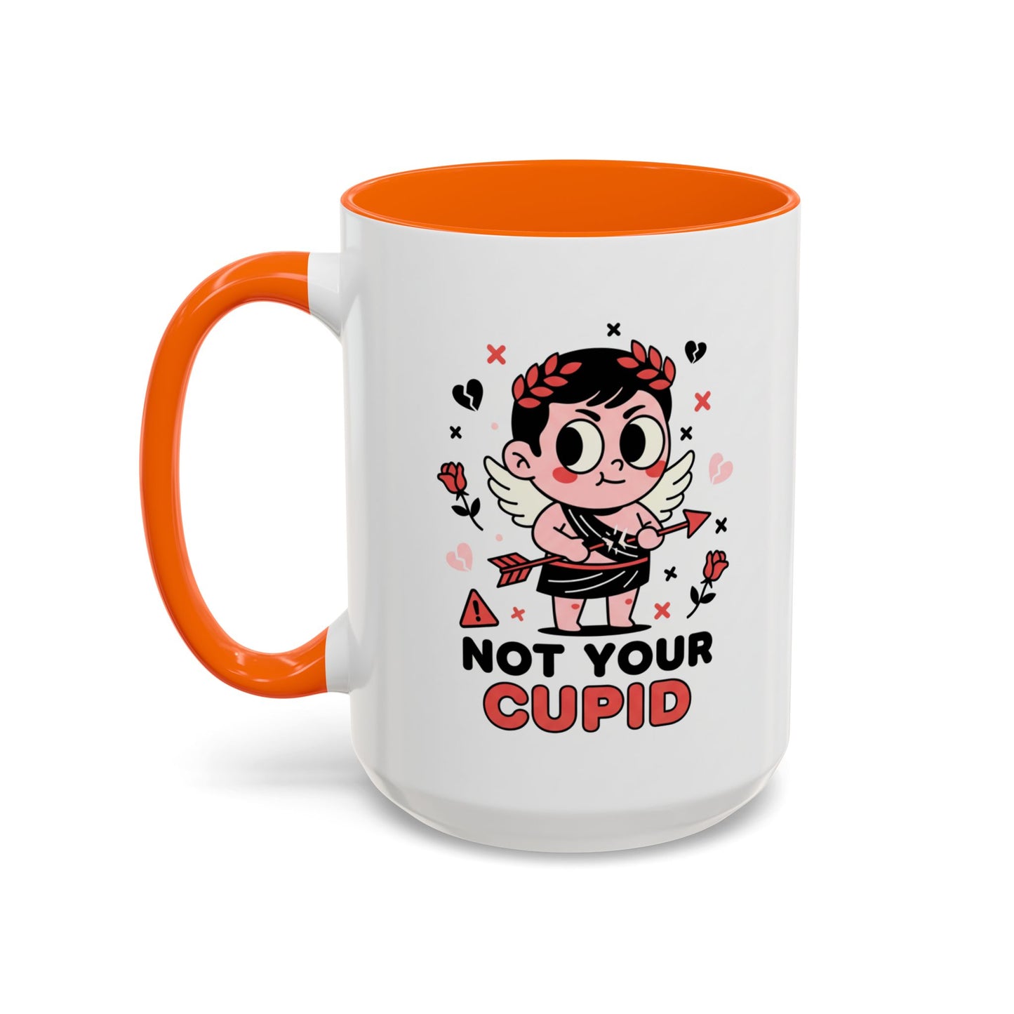 Cheeky Anti-Valentine Accent Coffee Mug — 11/15oz