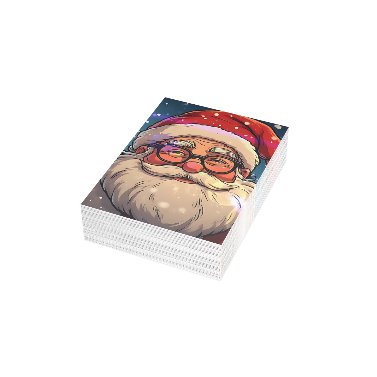 Santa (Christmas Selfies) Postcard Bundles (envelopes included)