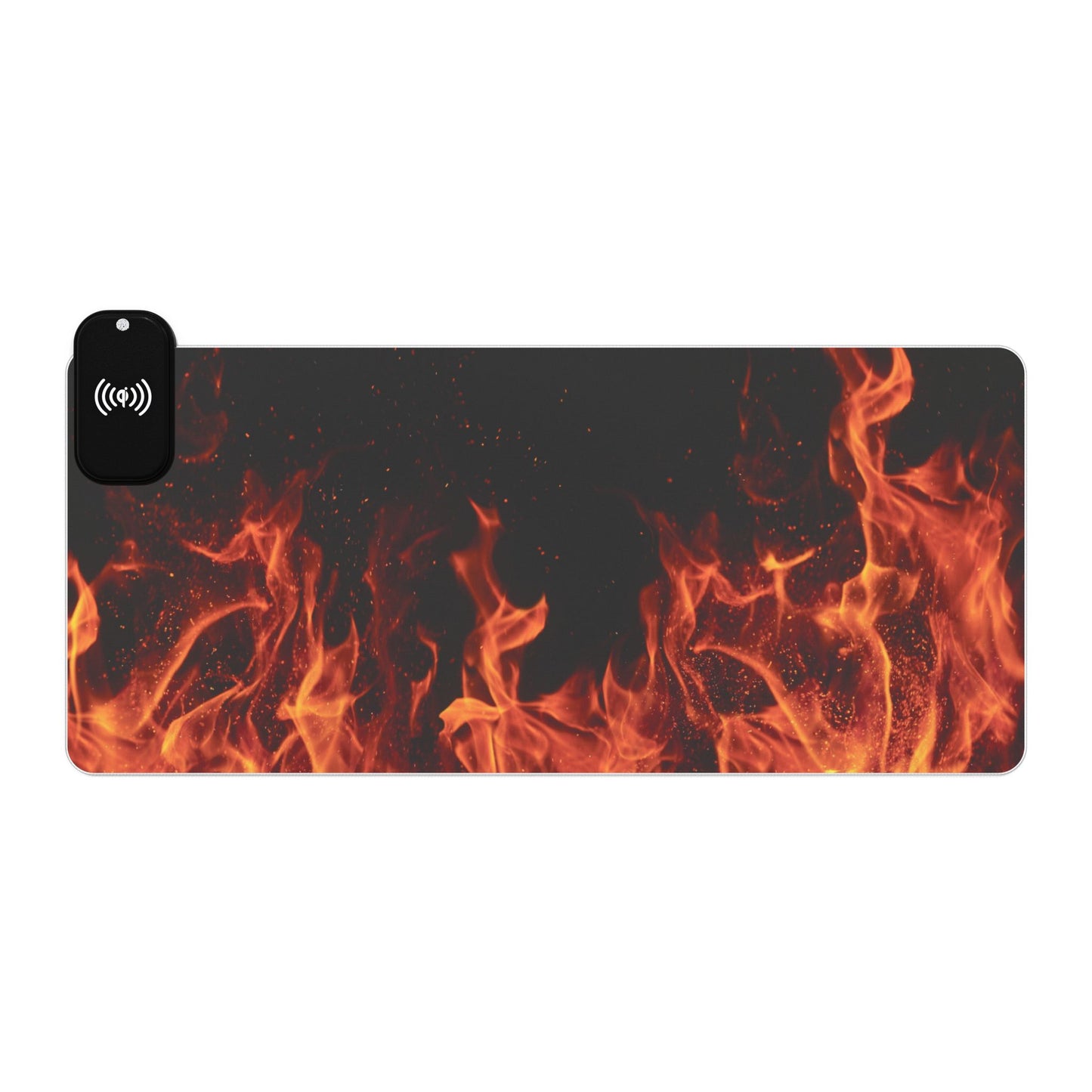 Inferno LED Gaming Mouse Pad with Wireless Charging — Inferno