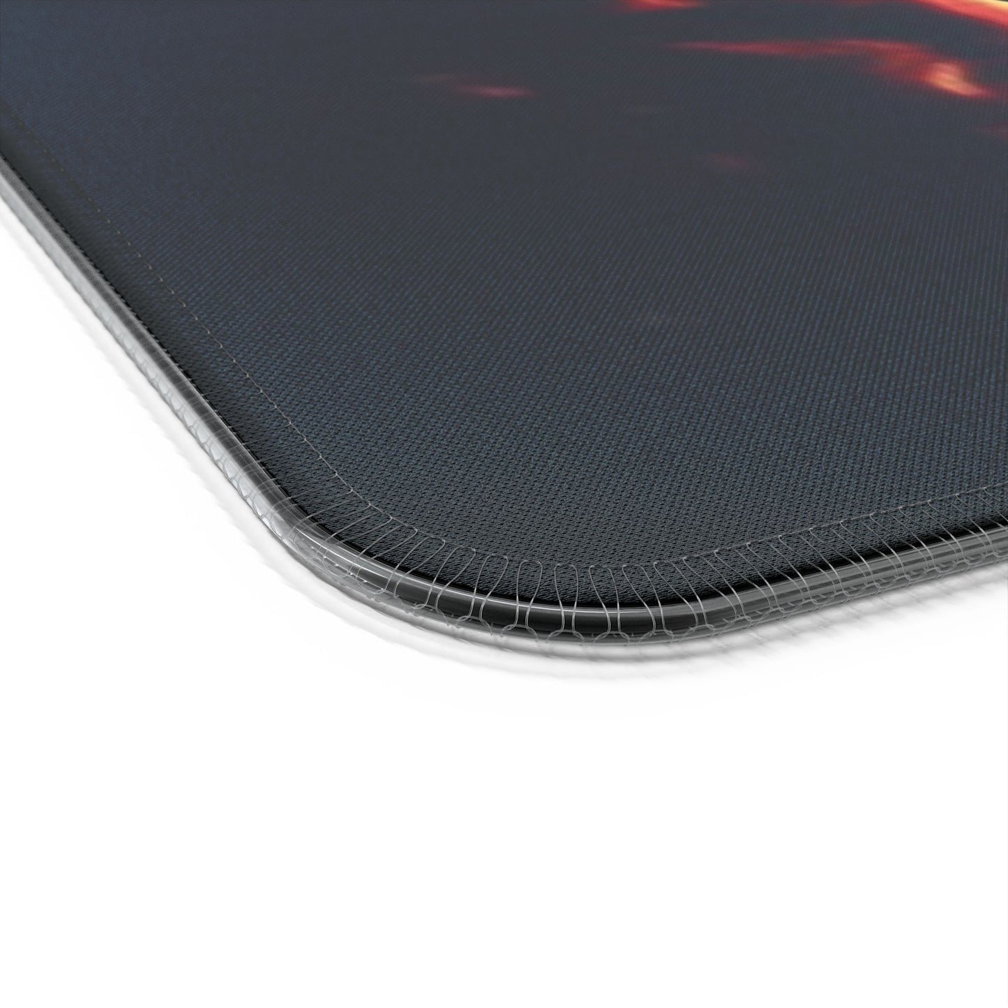 Valkyrie LED Gaming Mouse Pad with Wireless Charging — Valkyrie Skull Design