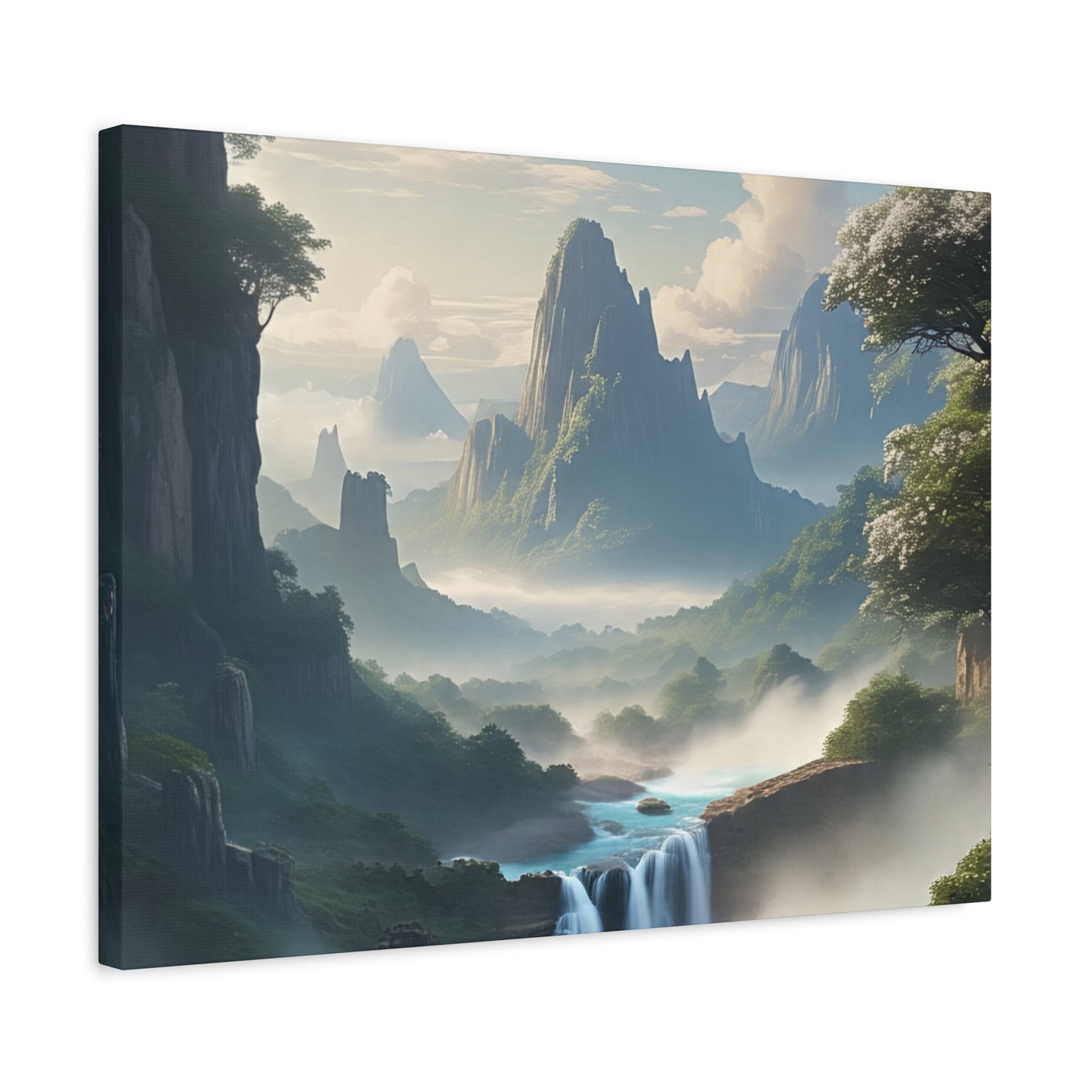 Scenic Landscape Canvas Print, Wall Art Decor, Home Decoration, Nature Wall Art, Gift for Nature Lovers, Tranquil Art for Living Room