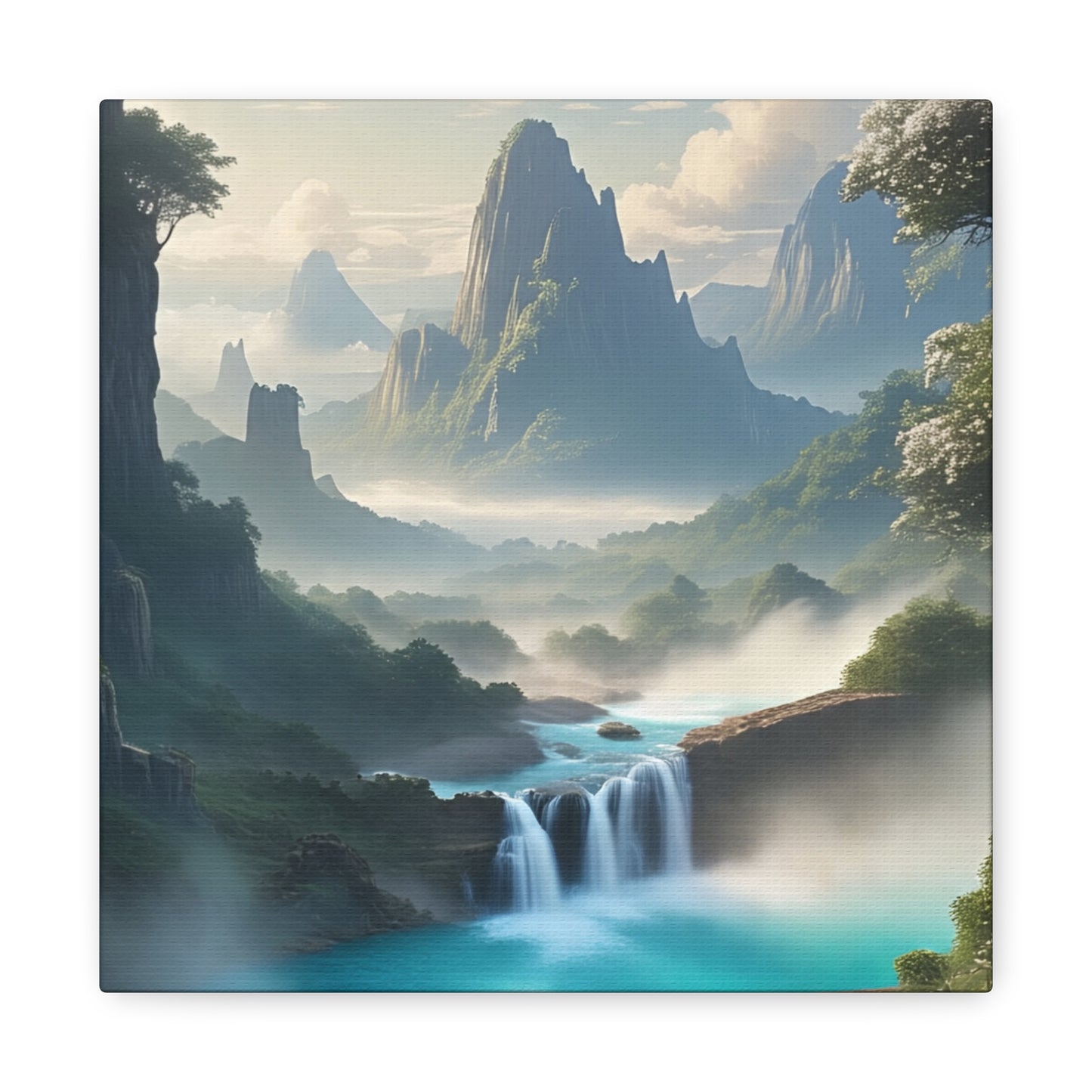 Scenic Landscape Canvas Print, Wall Art Decor, Home Decoration, Nature Wall Art, Gift for Nature Lovers, Tranquil Art for Living Room