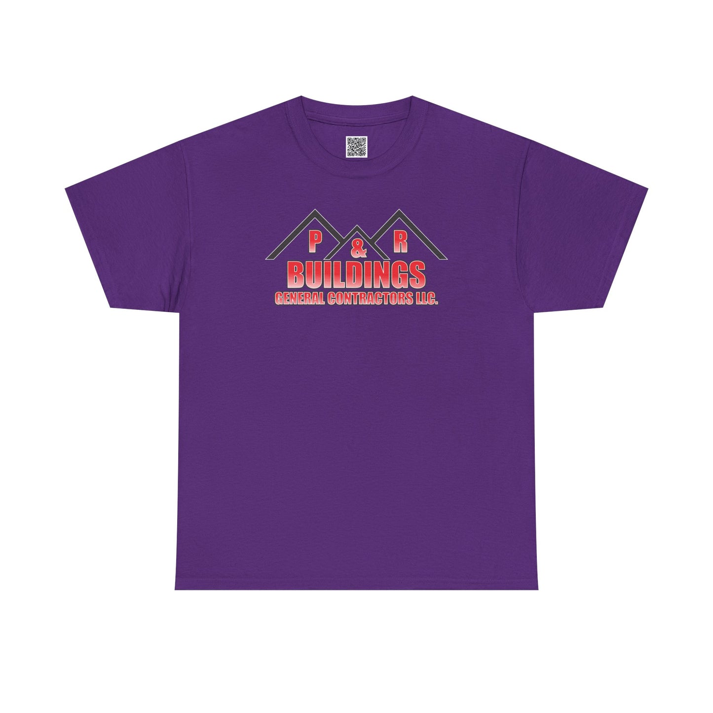 P&R BUILDINGS Logo T-Shirt — Contractor Work Tee