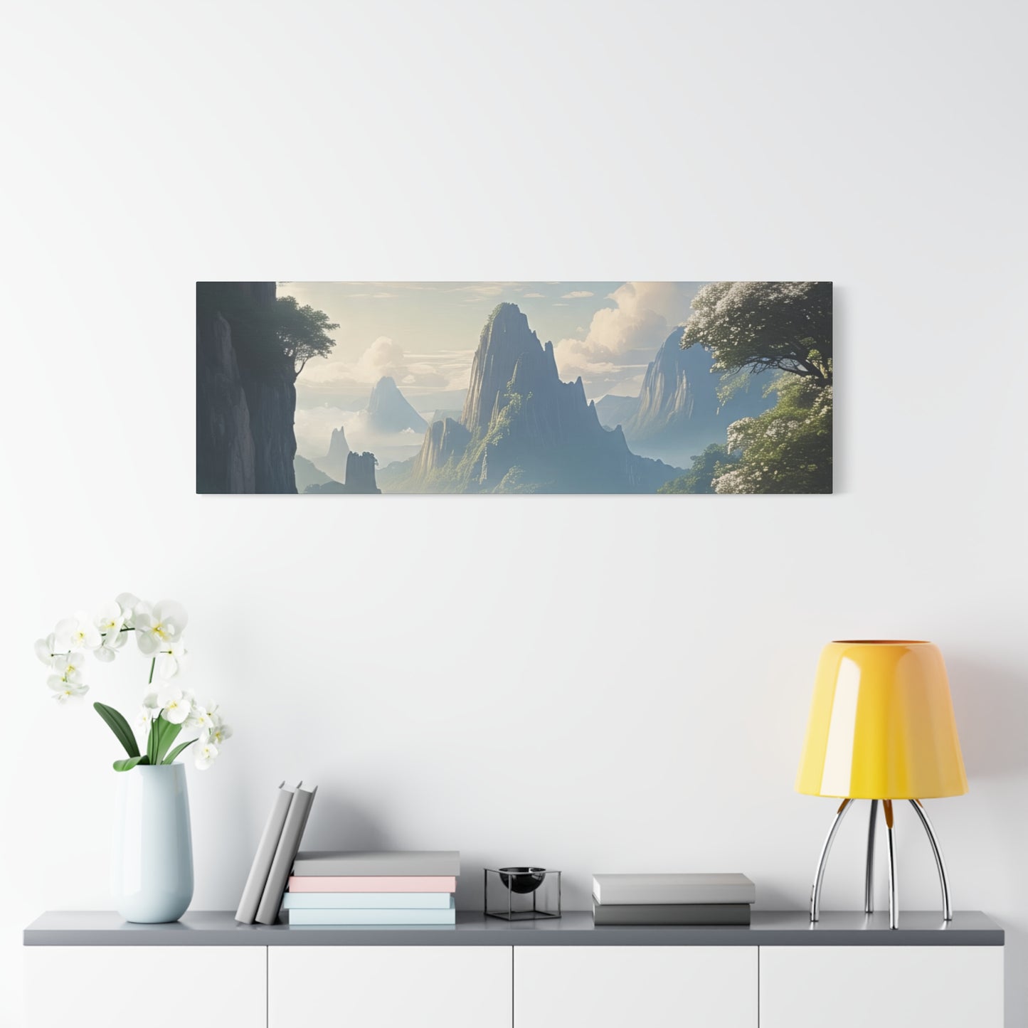 Scenic Landscape Canvas Print, Wall Art Decor, Home Decoration, Nature Wall Art, Gift for Nature Lovers, Tranquil Art for Living Room