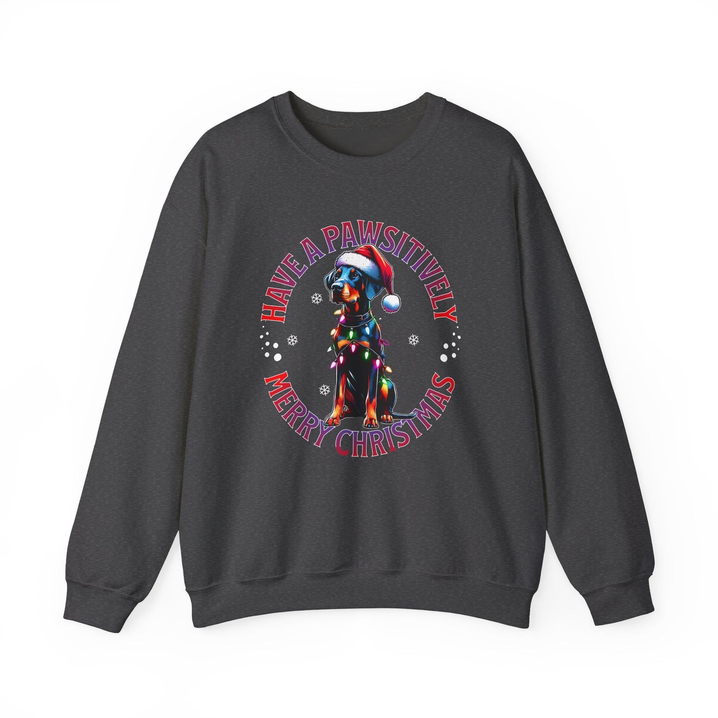 Christmas Dog Sweatshirt – "Have a Pawsitively Merry Christmas" Holiday Crewneck