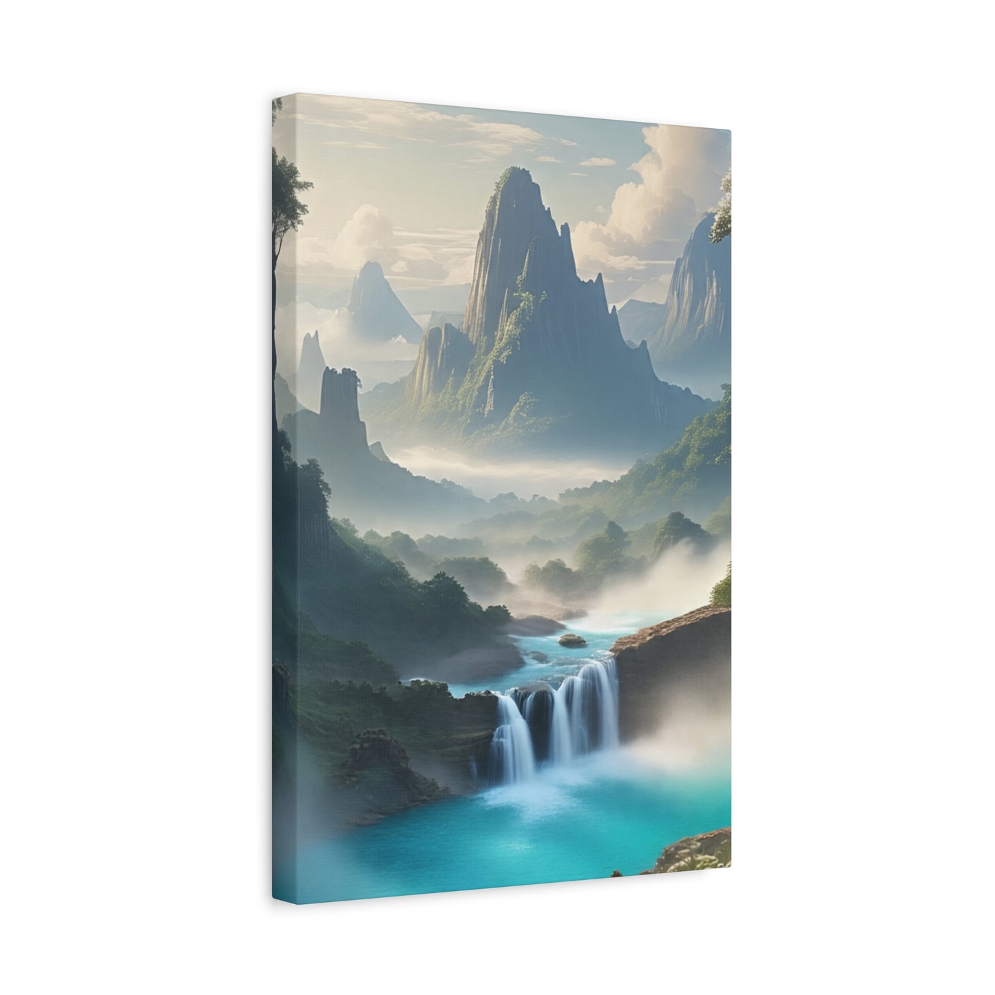 Scenic Landscape Canvas Print, Wall Art Decor, Home Decoration, Nature Wall Art, Gift for Nature Lovers, Tranquil Art for Living Room