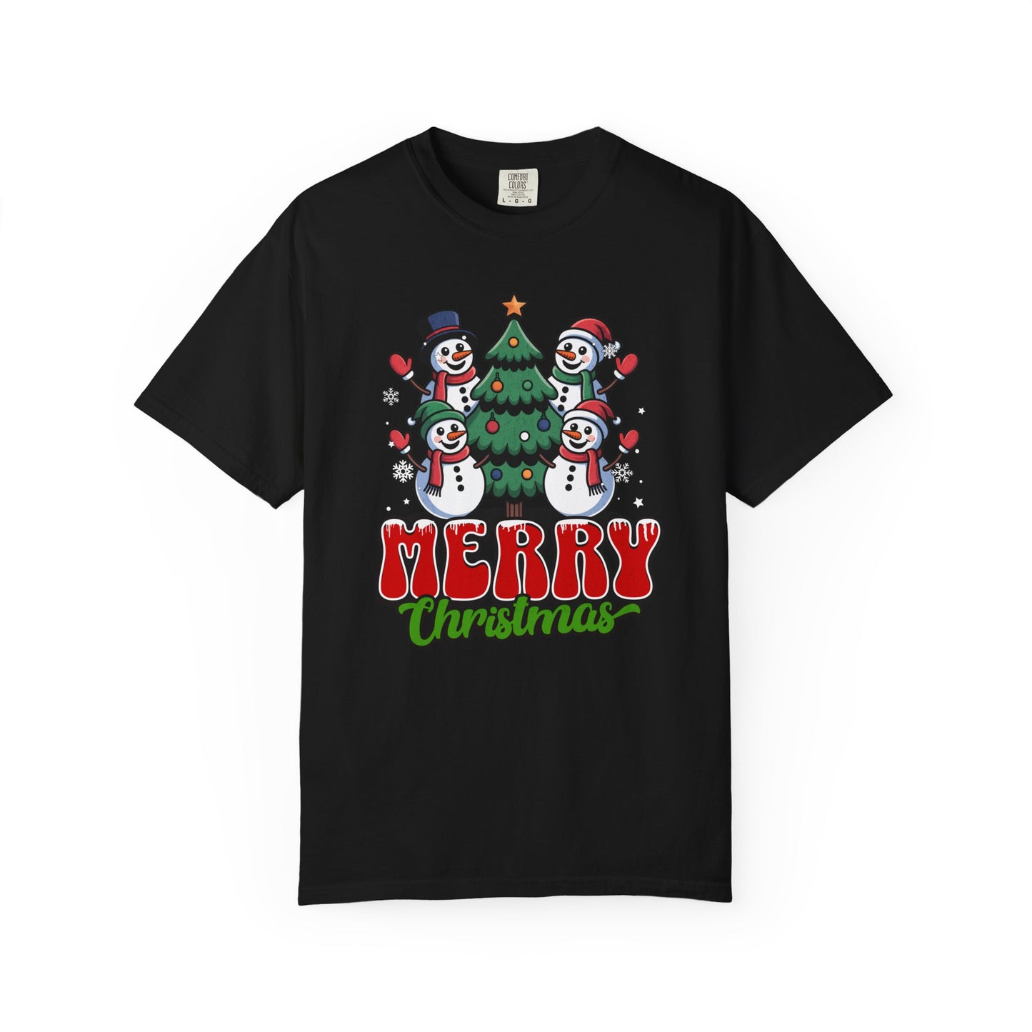Merry Christmas Snowman T-shirt