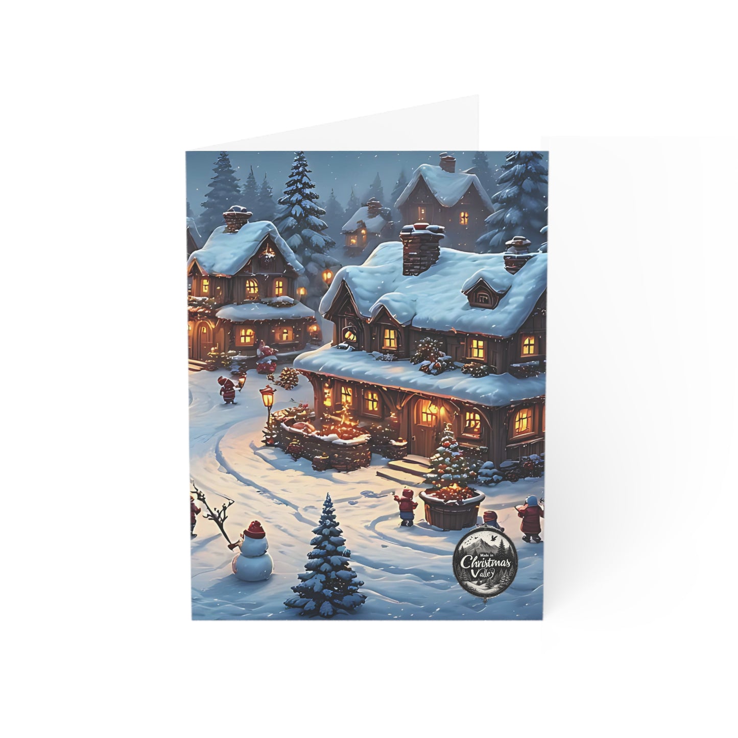 Winter Wonderland Greeting Cards - Cozy Holiday Cards for Christmas, Seasonal Greetings, Festive Wishes, Winter Joy, Holiday Cheer