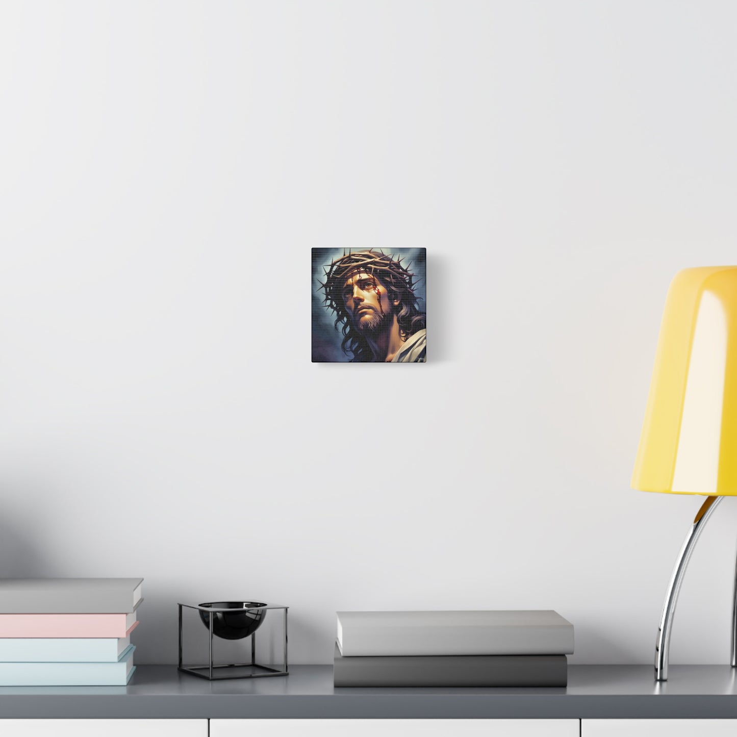 Religious Art Print Canvas, Inspirational Wall Decor, Christian Home Decor, Jesus Art, Gift for Faith-Based Celebrations