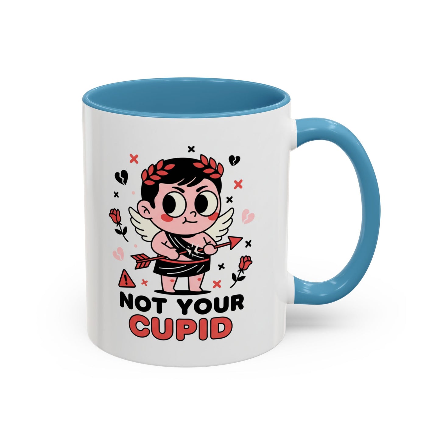 Cheeky Anti-Valentine Accent Coffee Mug — 11/15oz