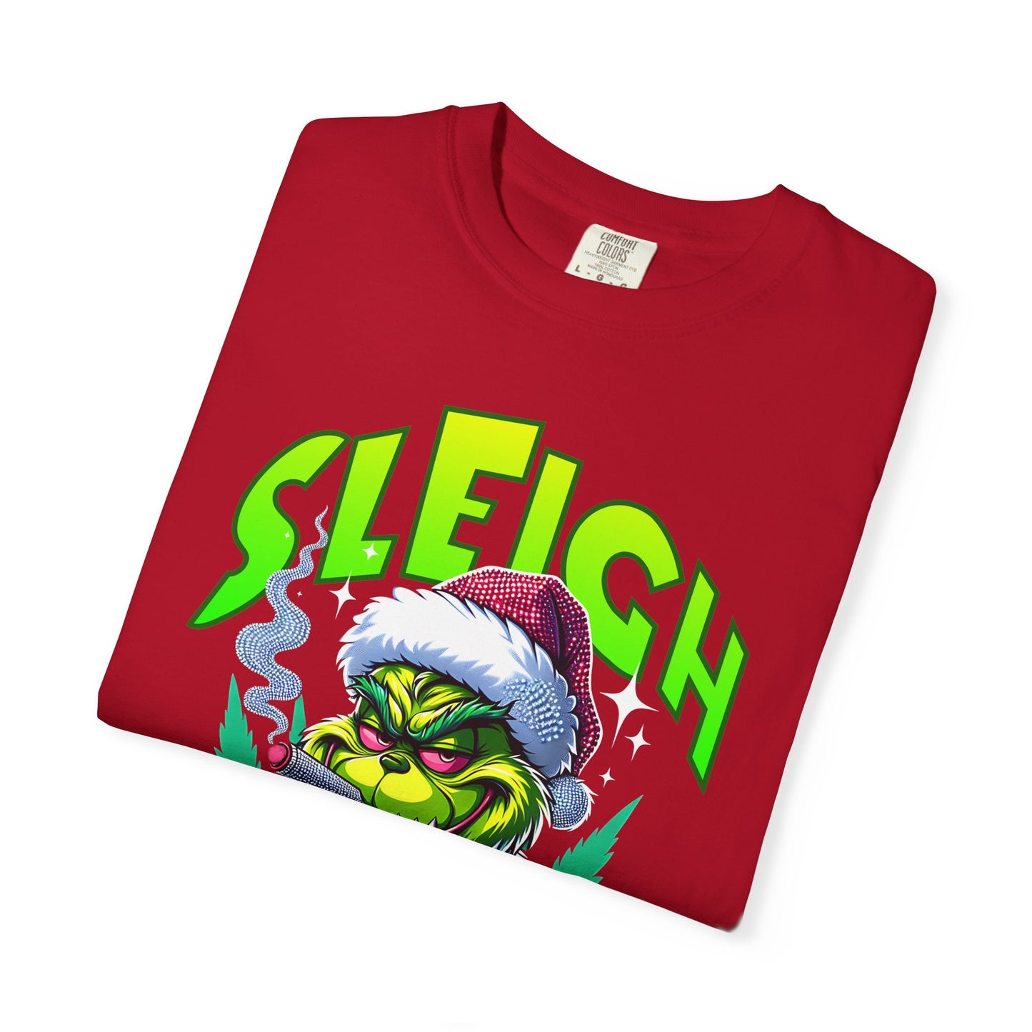 Sleigh Mode T-Shirt — Grinch Holiday Graphic Tee