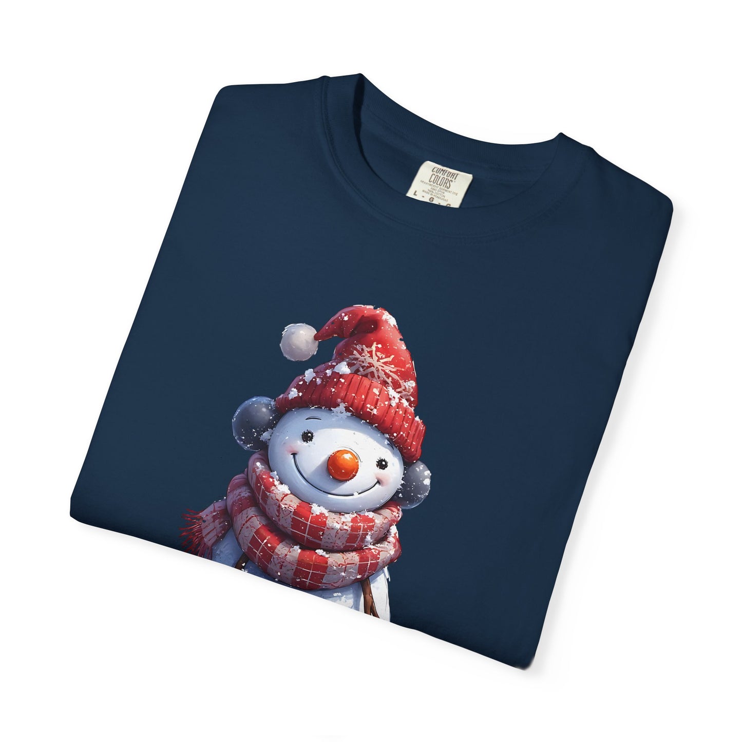 Snowman Holiday T-Shirt — Cute Winter Snowman Graphic Tee
