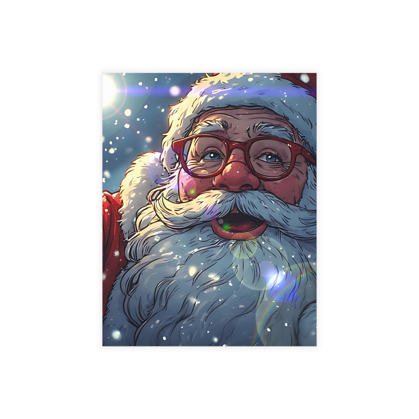 Happy Santa (Christmas Selfies) Postcard Bundles (envelopes included)