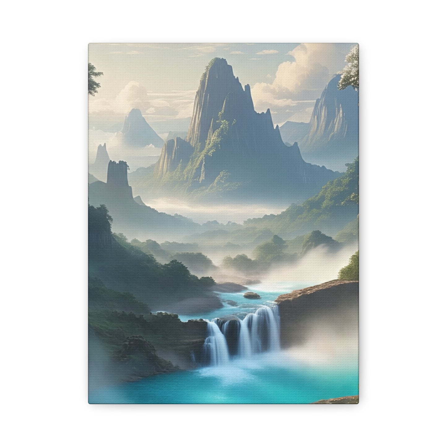 Scenic Landscape Canvas Print, Wall Art Decor, Home Decoration, Nature Wall Art, Gift for Nature Lovers, Tranquil Art for Living Room