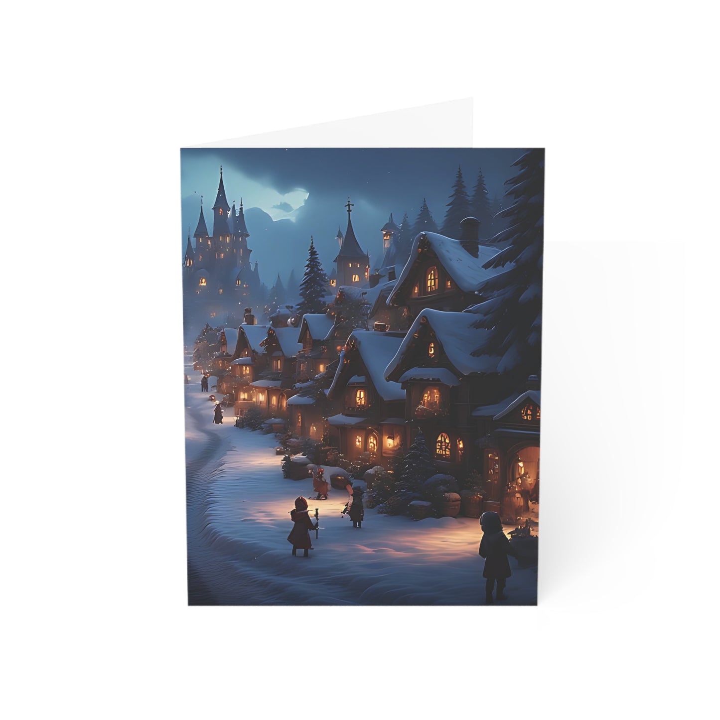 Winter Wonderland Greeting Cards - Cozy Holiday Cards for Christmas, New Year, Seasonal Greetings, Festive Occasions, and Winter [...]