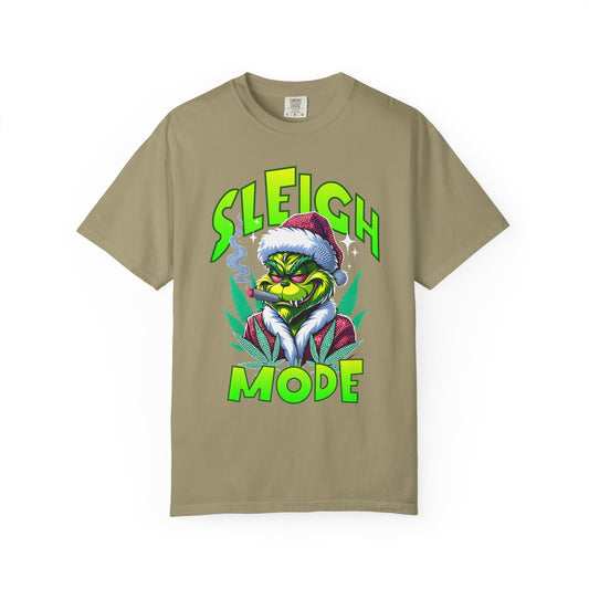 Sleigh Mode T-Shirt — Grinch Holiday Graphic Tee
