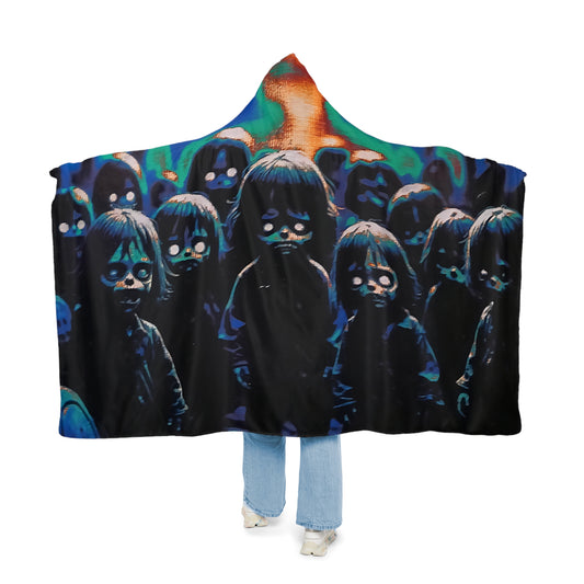 Cozy Horror Snuggle Blanket, Soft Throw for Halloween, Spooky Movie Nights, Unique Gift for Horror Fans, Cozy Decor