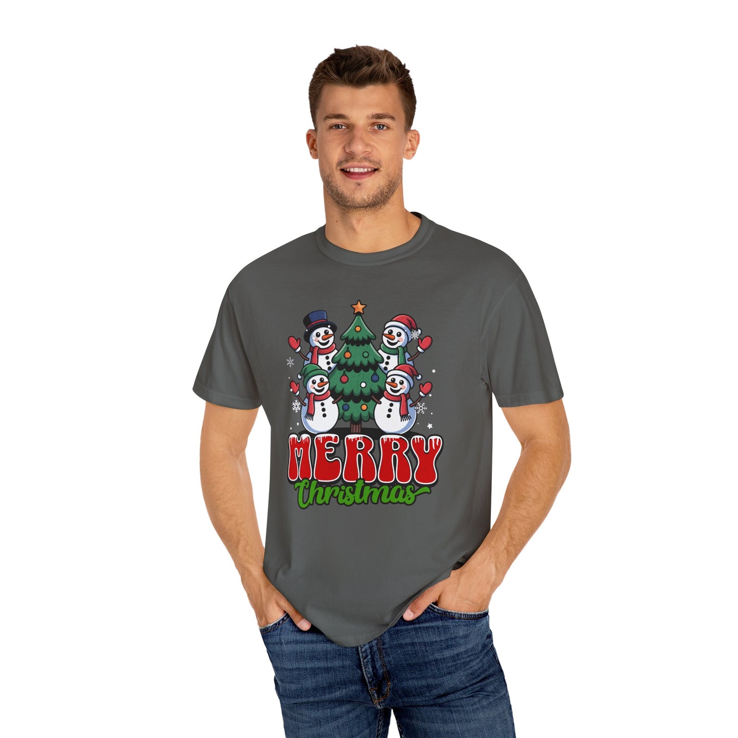 Merry Christmas Snowman T-shirt