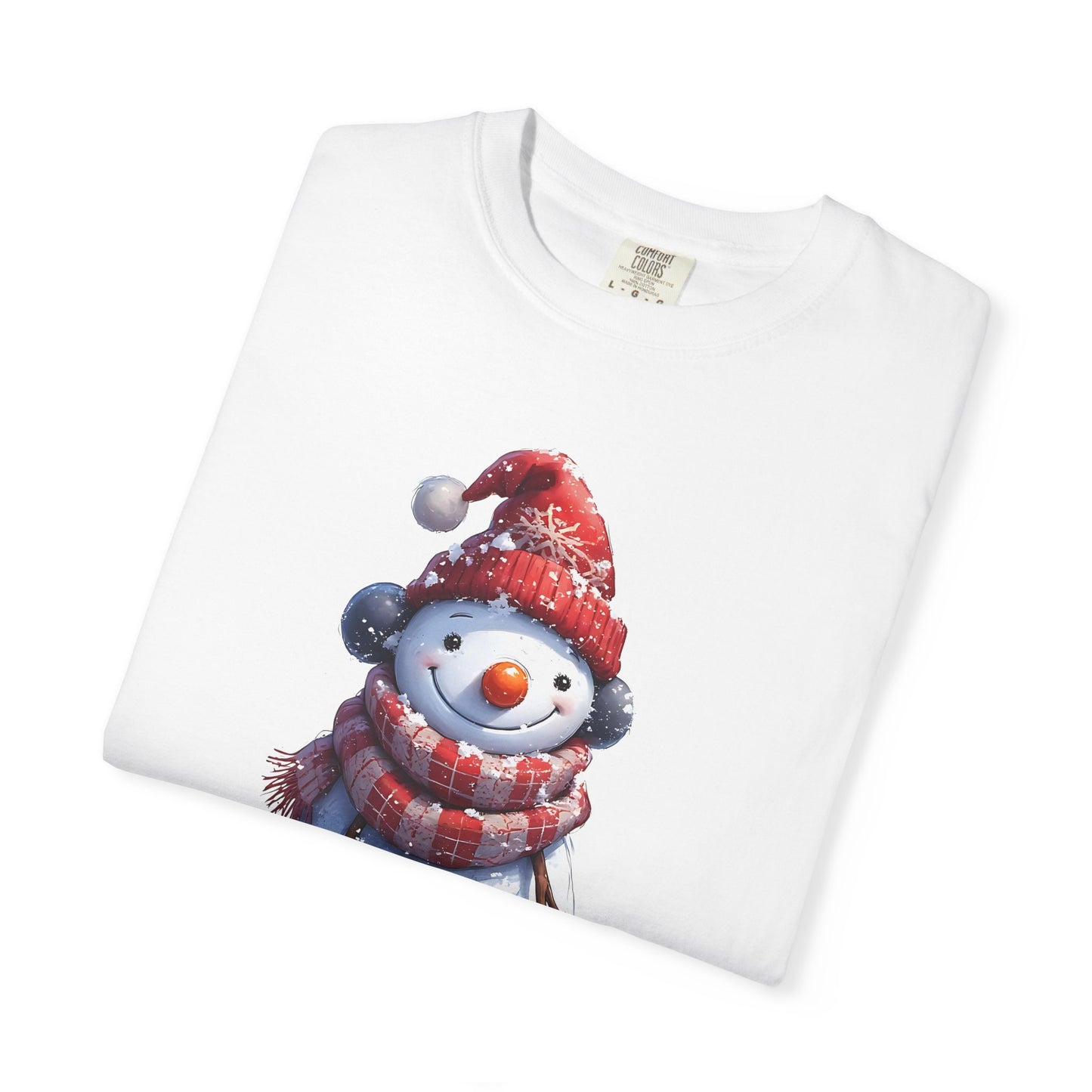 Snowman Holiday T-Shirt — Cute Winter Snowman Graphic Tee