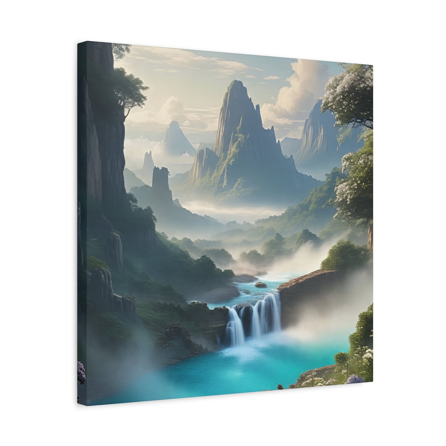 Scenic Landscape Canvas Print, Wall Art Decor, Home Decoration, Nature Wall Art, Gift for Nature Lovers, Tranquil Art for Living Room