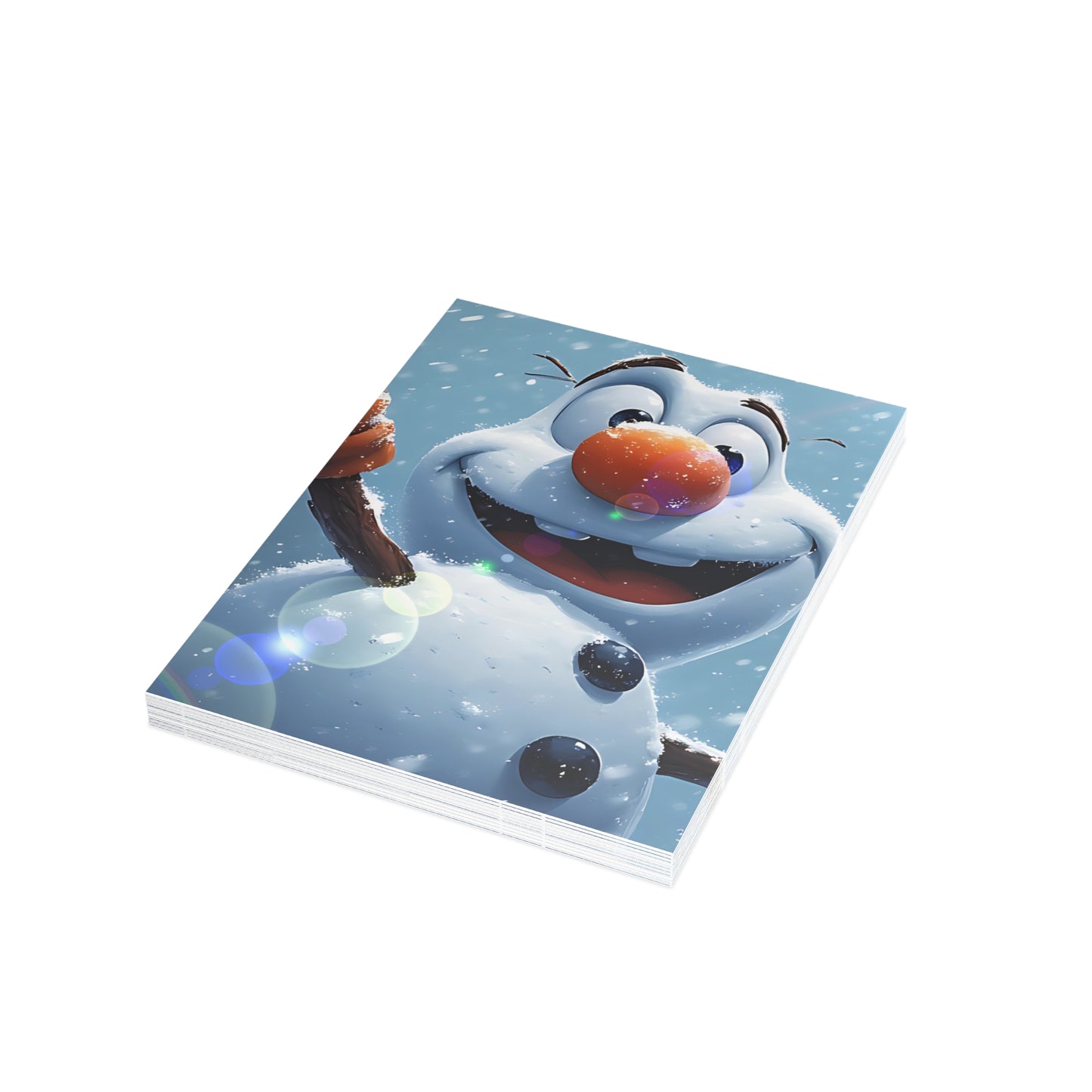 Dancing Snowman (Christmas Selfies) Postcard Bundles (envelopes included)