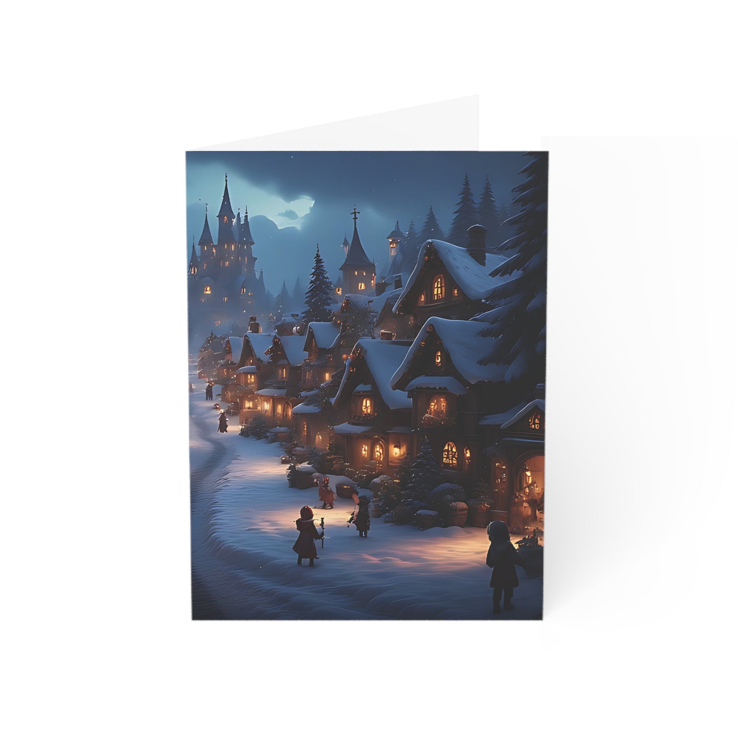 Winter Wonderland Greeting Cards - Cozy Holiday Cards for Christmas, New Year, Seasonal Greetings, Festive Occasions, and Winter [...]