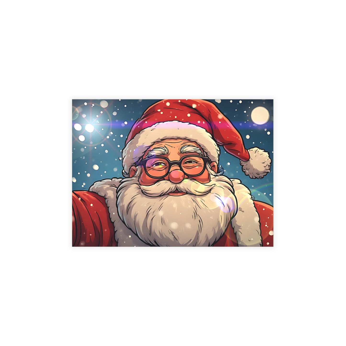Santa (Christmas Selfies) Postcard Bundles (envelopes included)