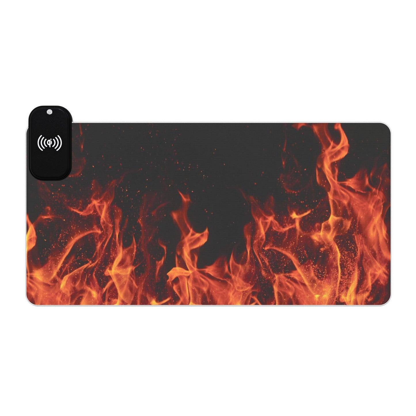 Inferno LED Gaming Mouse Pad with Wireless Charging — Inferno