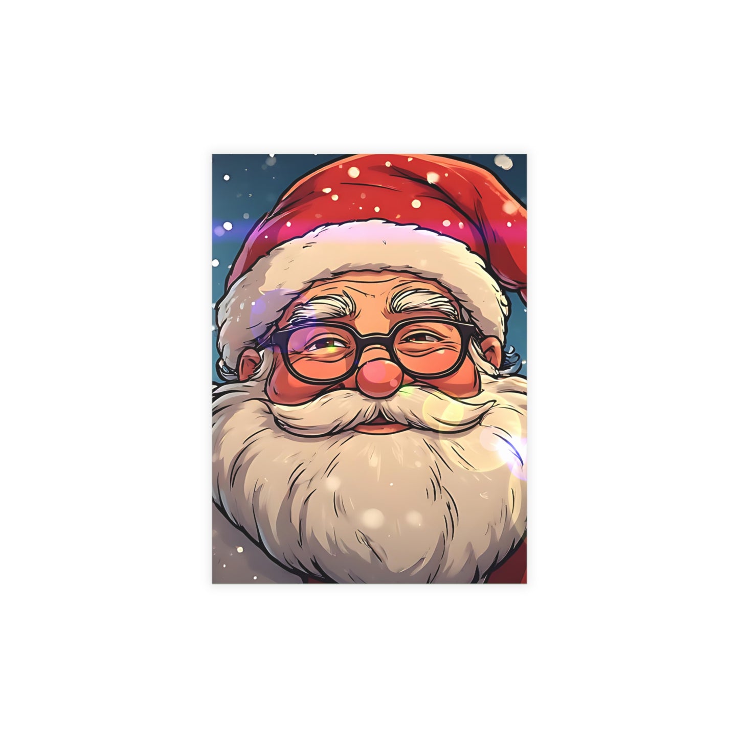 Santa (Christmas Selfies) Postcard Bundles (envelopes included)