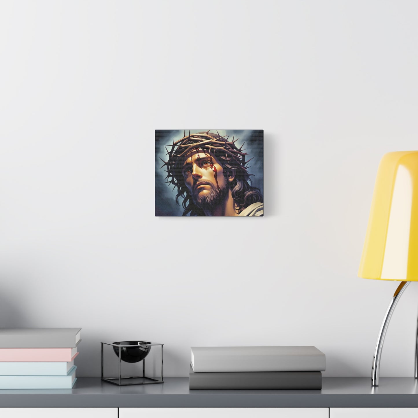 Religious Art Print Canvas, Inspirational Wall Decor, Christian Home Decor, Jesus Art, Gift for Faith-Based Celebrations