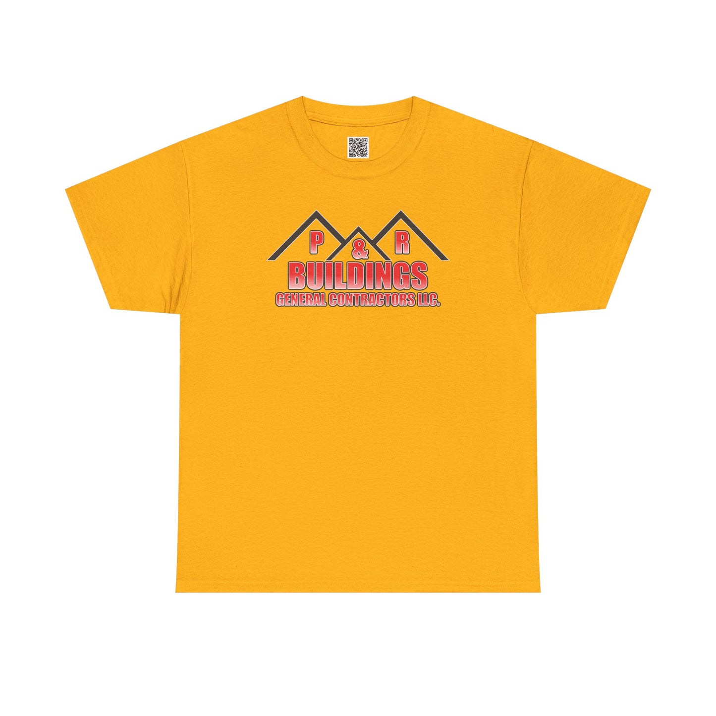 P&R BUILDINGS Logo T-Shirt — Contractor Work Tee