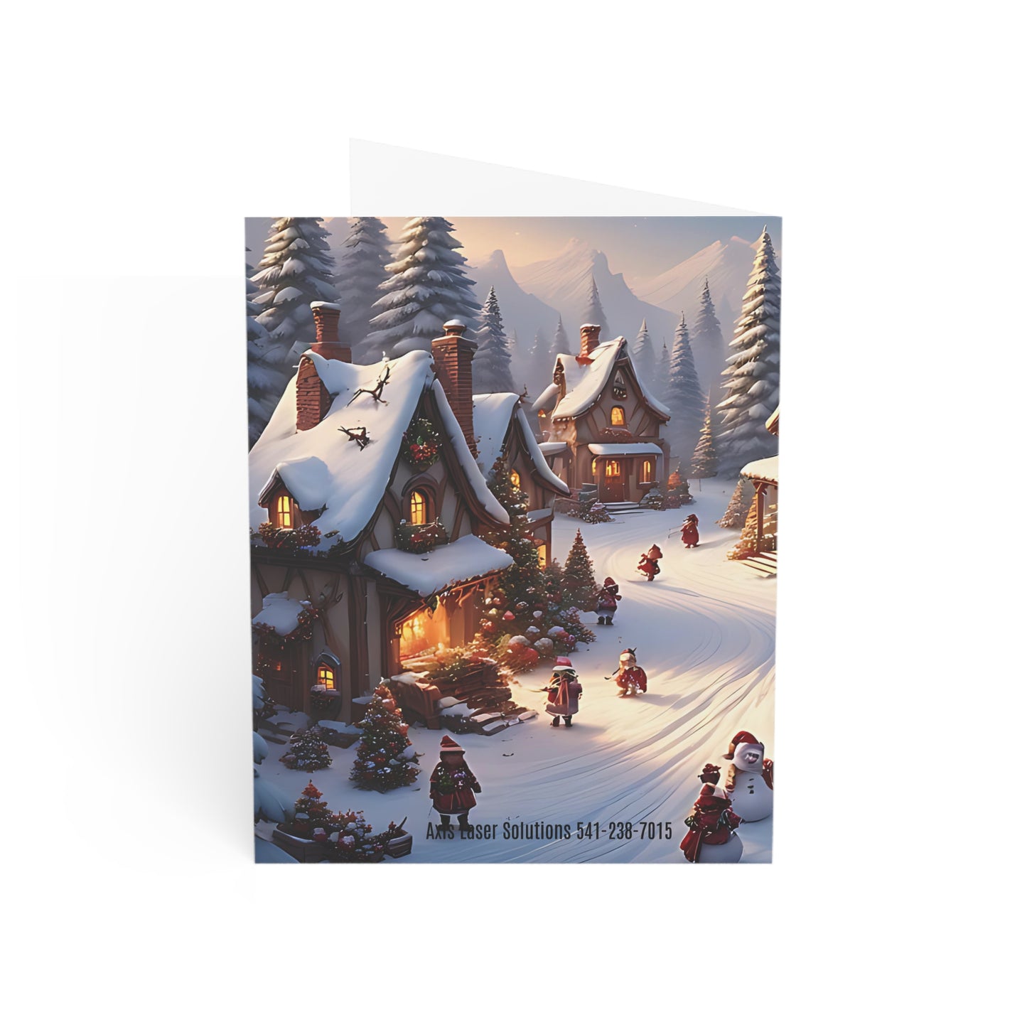 Charming Christmas Greeting Cards - Festive Winter Scenes, Holiday Cards for Friends and Family, Ideal for Christmas, New Year, Winter [...]