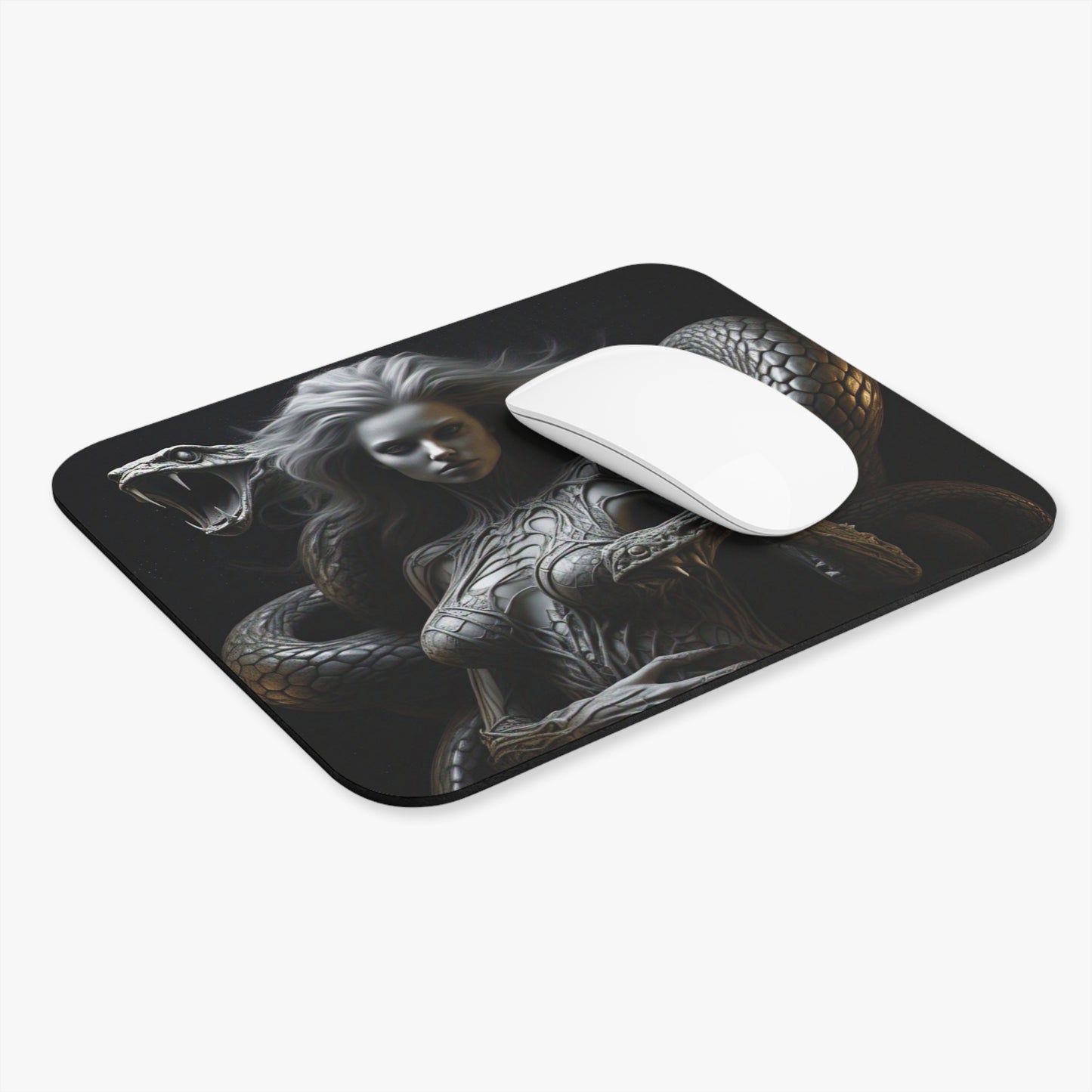 Mystical Medusa Mouse Pad - Dark Fantasy Desk Accessory