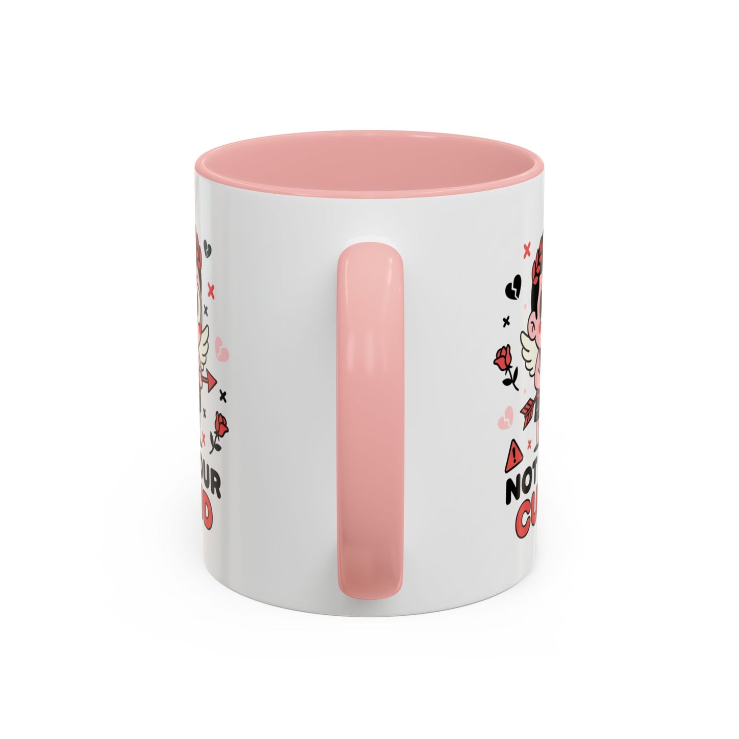 Cheeky Anti-Valentine Accent Coffee Mug — 11/15oz