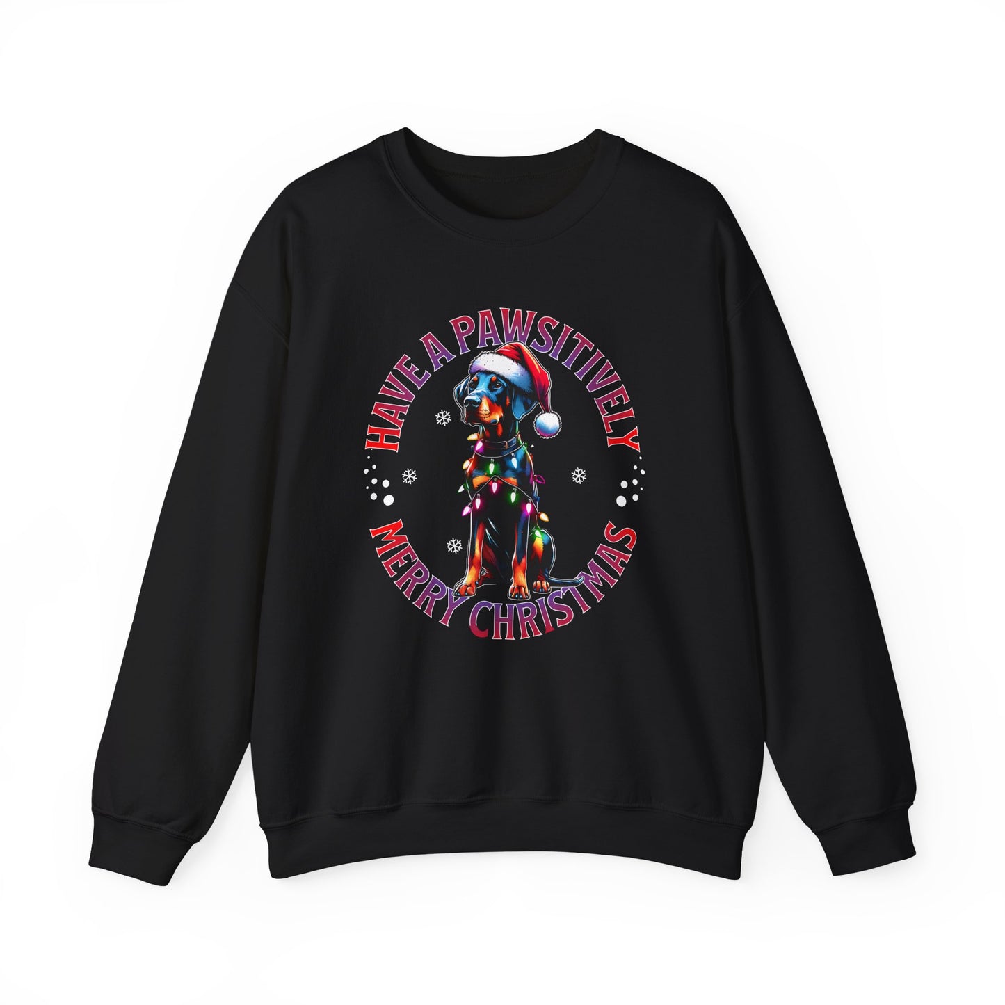 Christmas Dog Sweatshirt – "Have a Pawsitively Merry Christmas" Holiday Crewneck