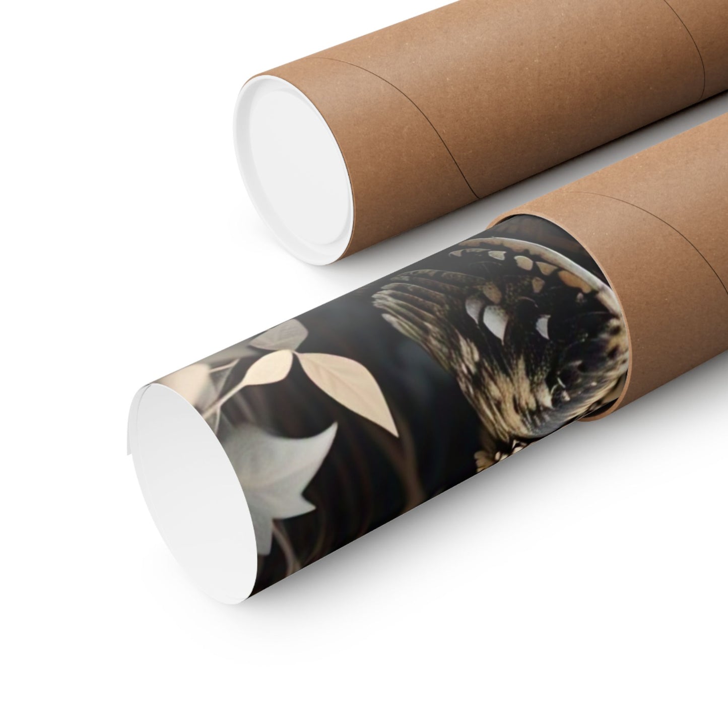 Majestic Owl Matte Vertical Poster - Nature Wall Art for Home Decor