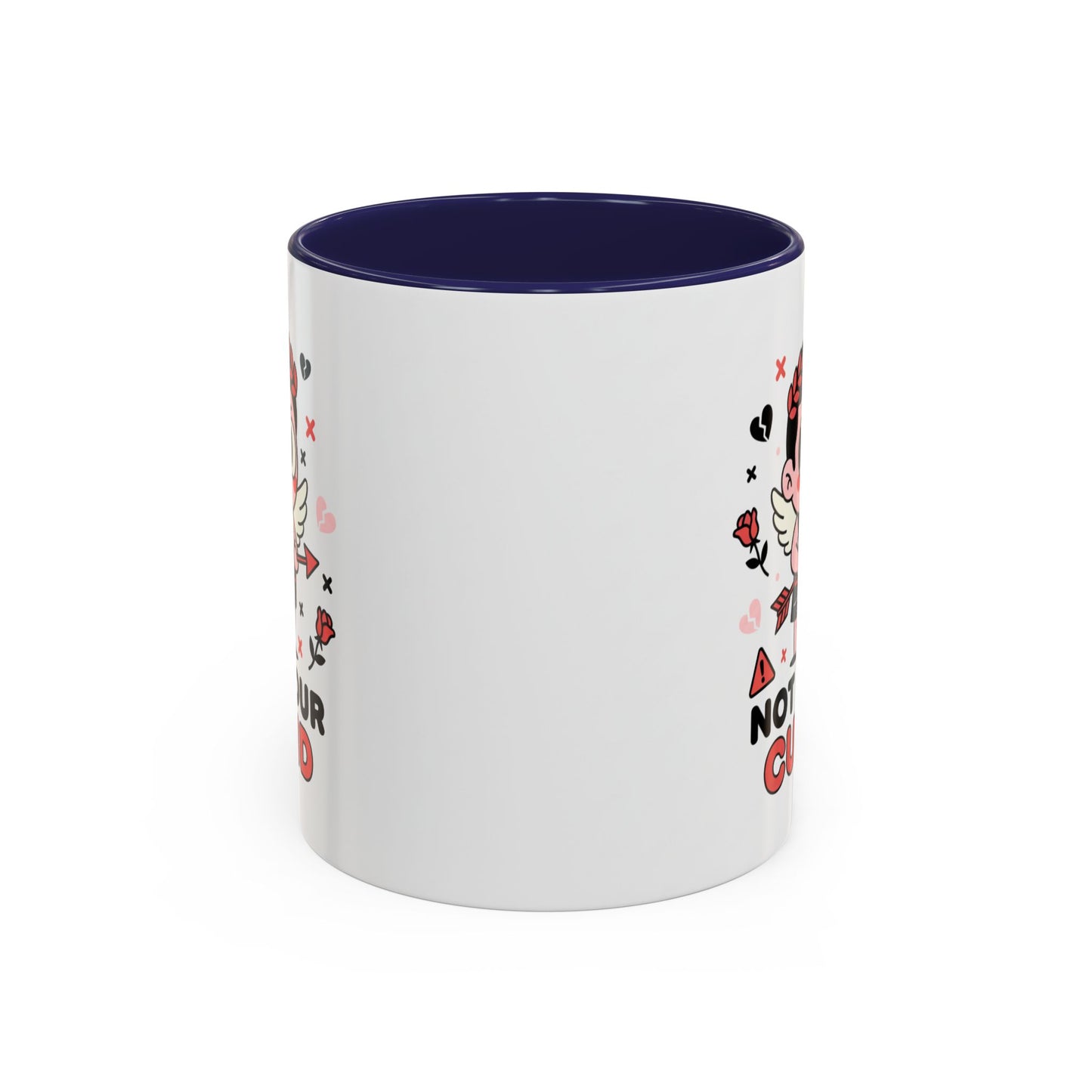 Cheeky Anti-Valentine Accent Coffee Mug — 11/15oz