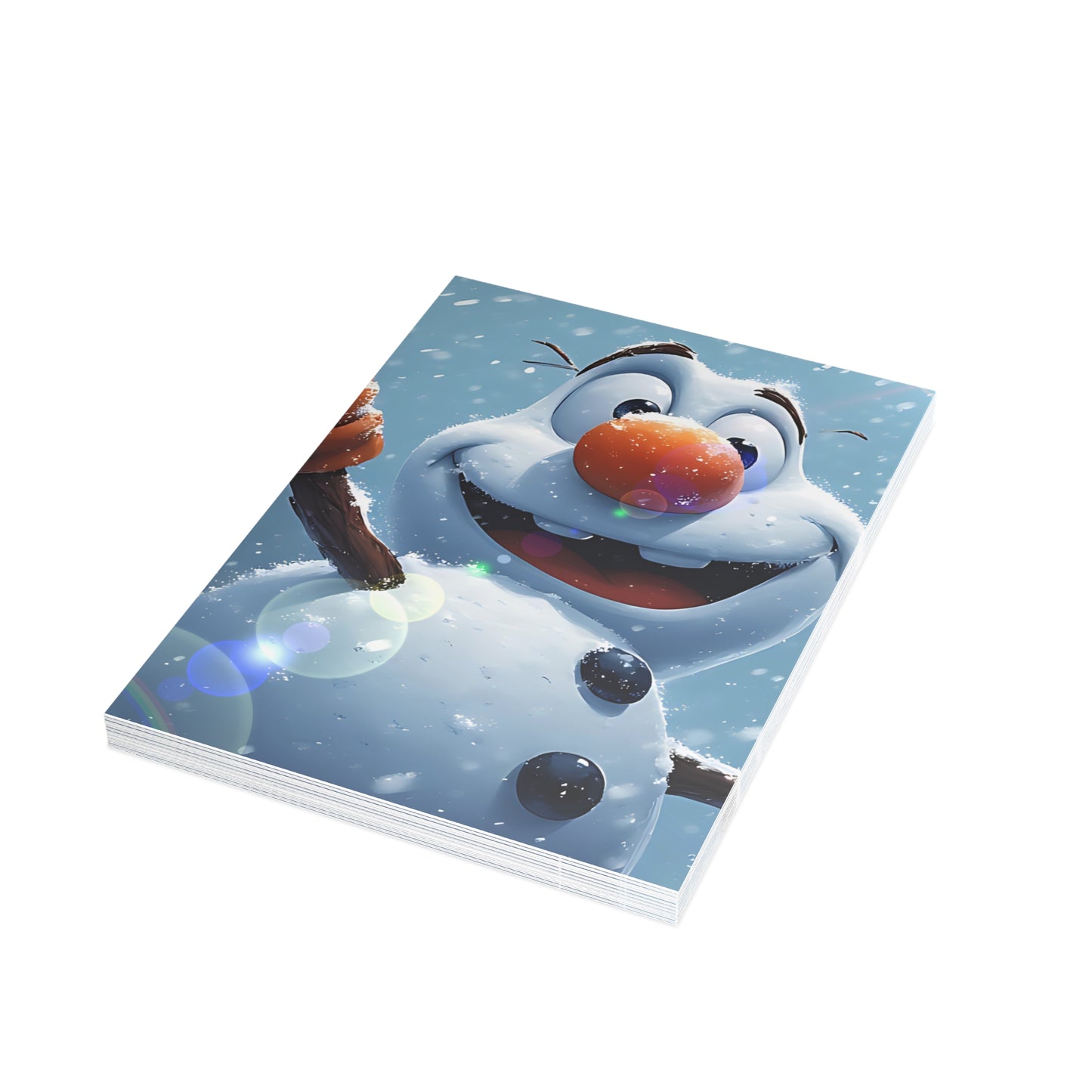 Dancing Snowman (Christmas Selfies) Postcard Bundles (envelopes included)