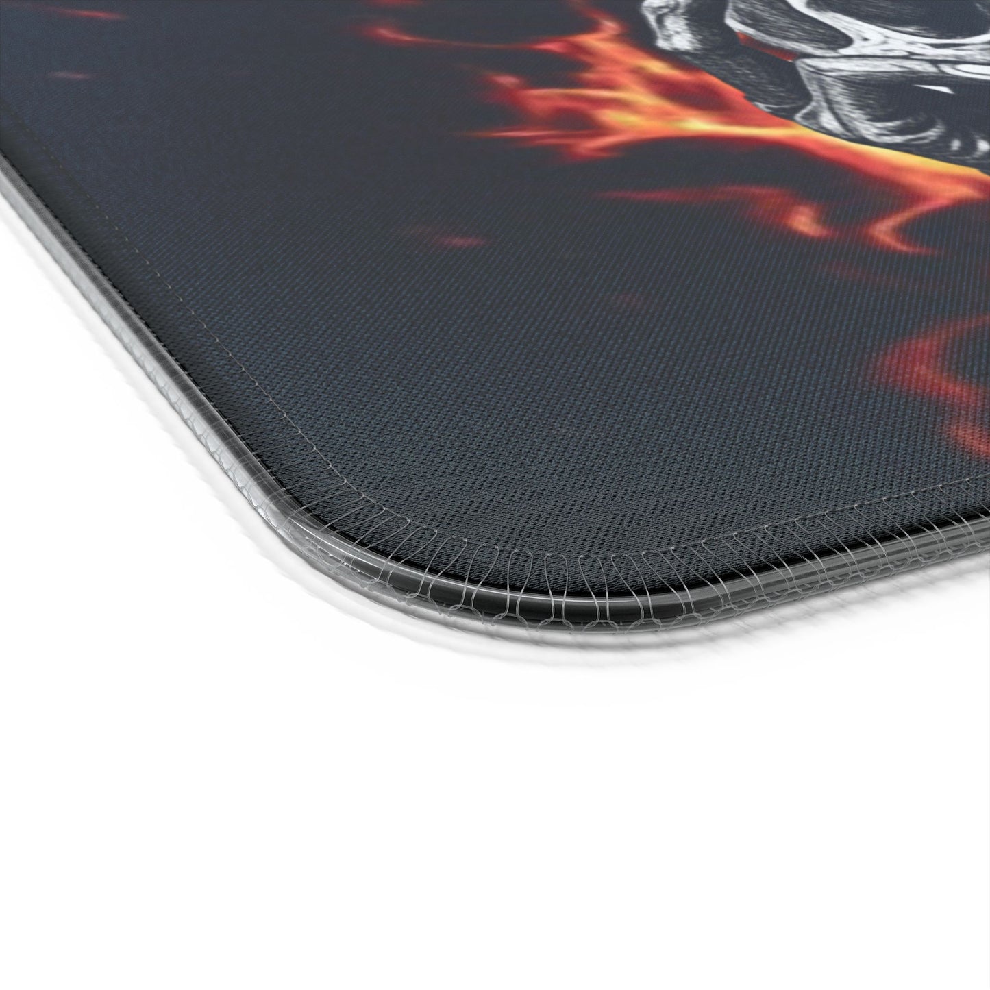 Valkyrie LED Gaming Mouse Pad with Wireless Charging — Valkyrie Skull Design