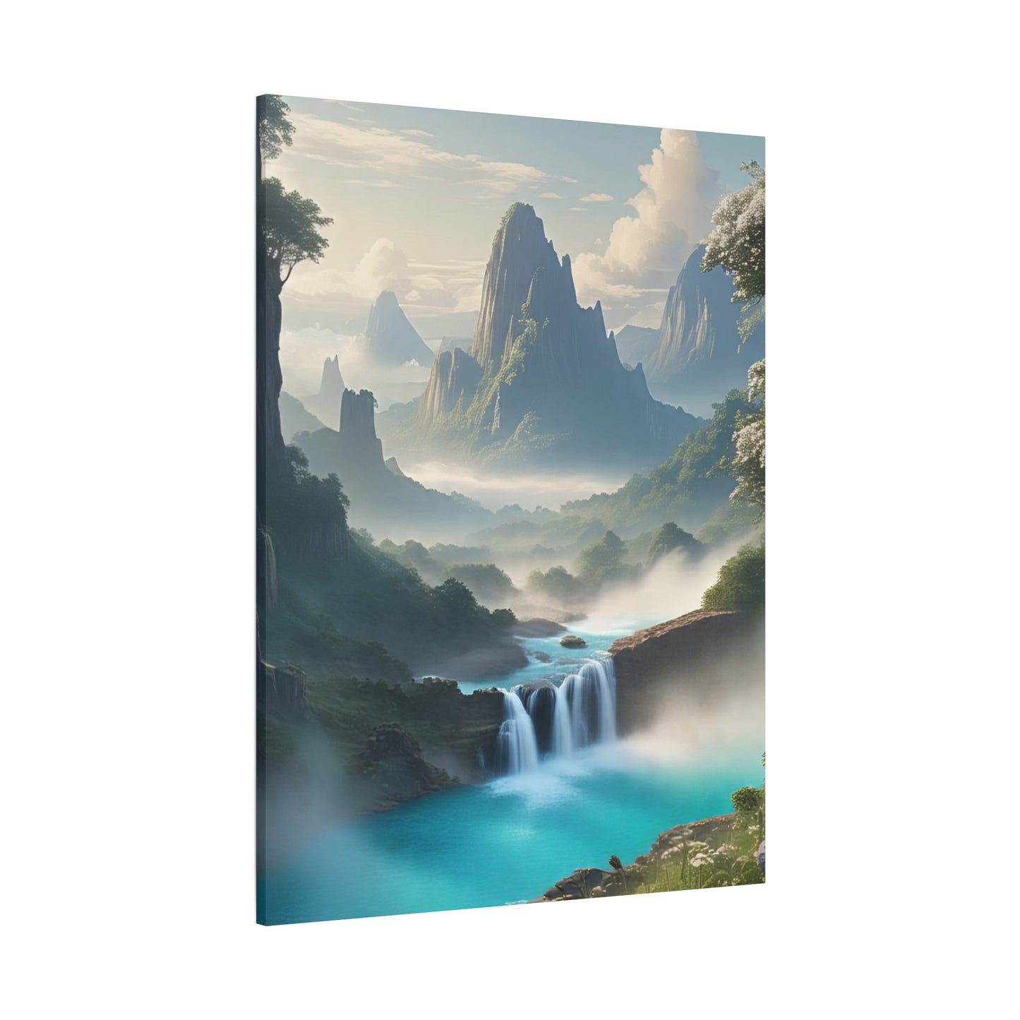 Scenic Landscape Canvas Print, Wall Art Decor, Home Decoration, Nature Wall Art, Gift for Nature Lovers, Tranquil Art for Living Room