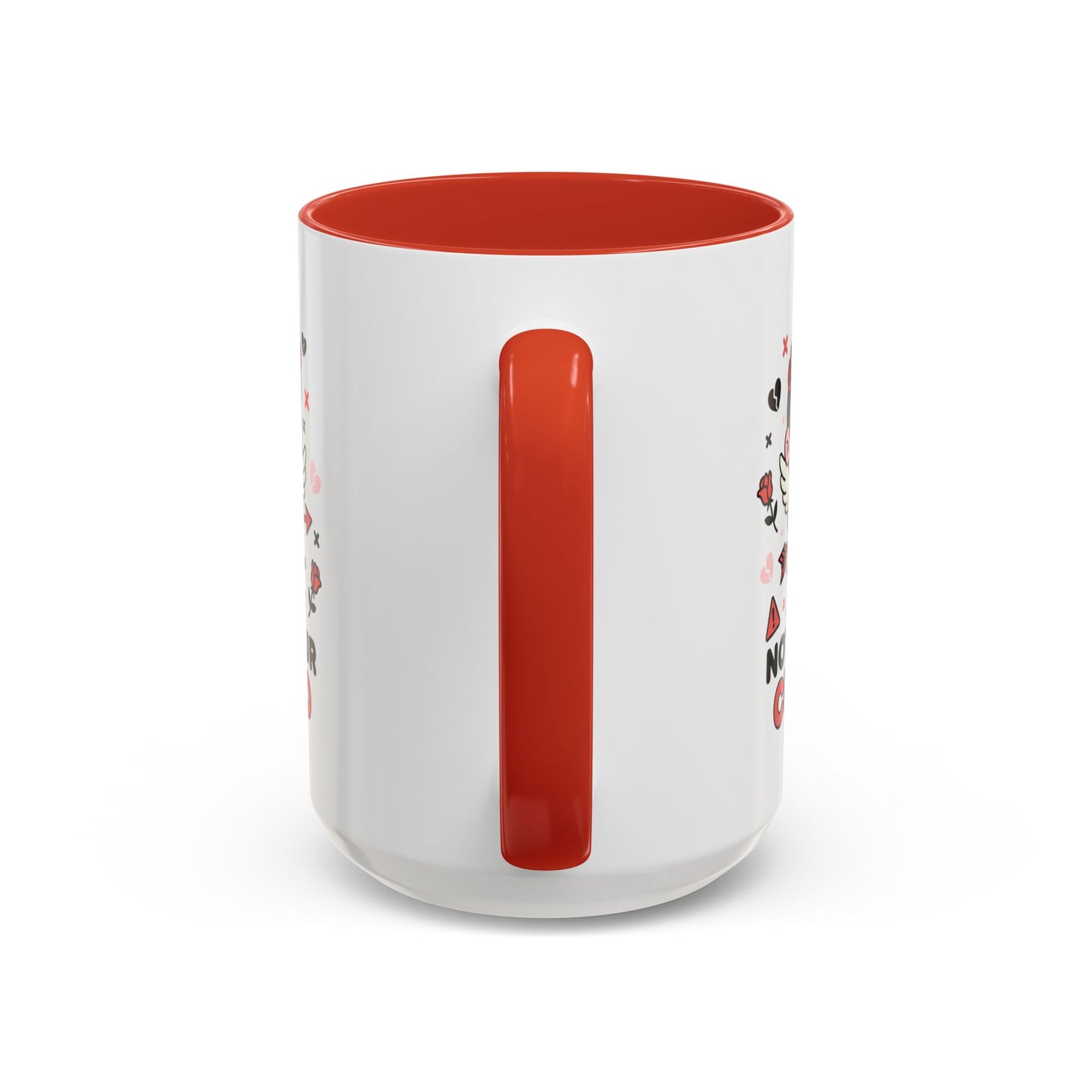 Cheeky Anti-Valentine Accent Coffee Mug — 11/15oz